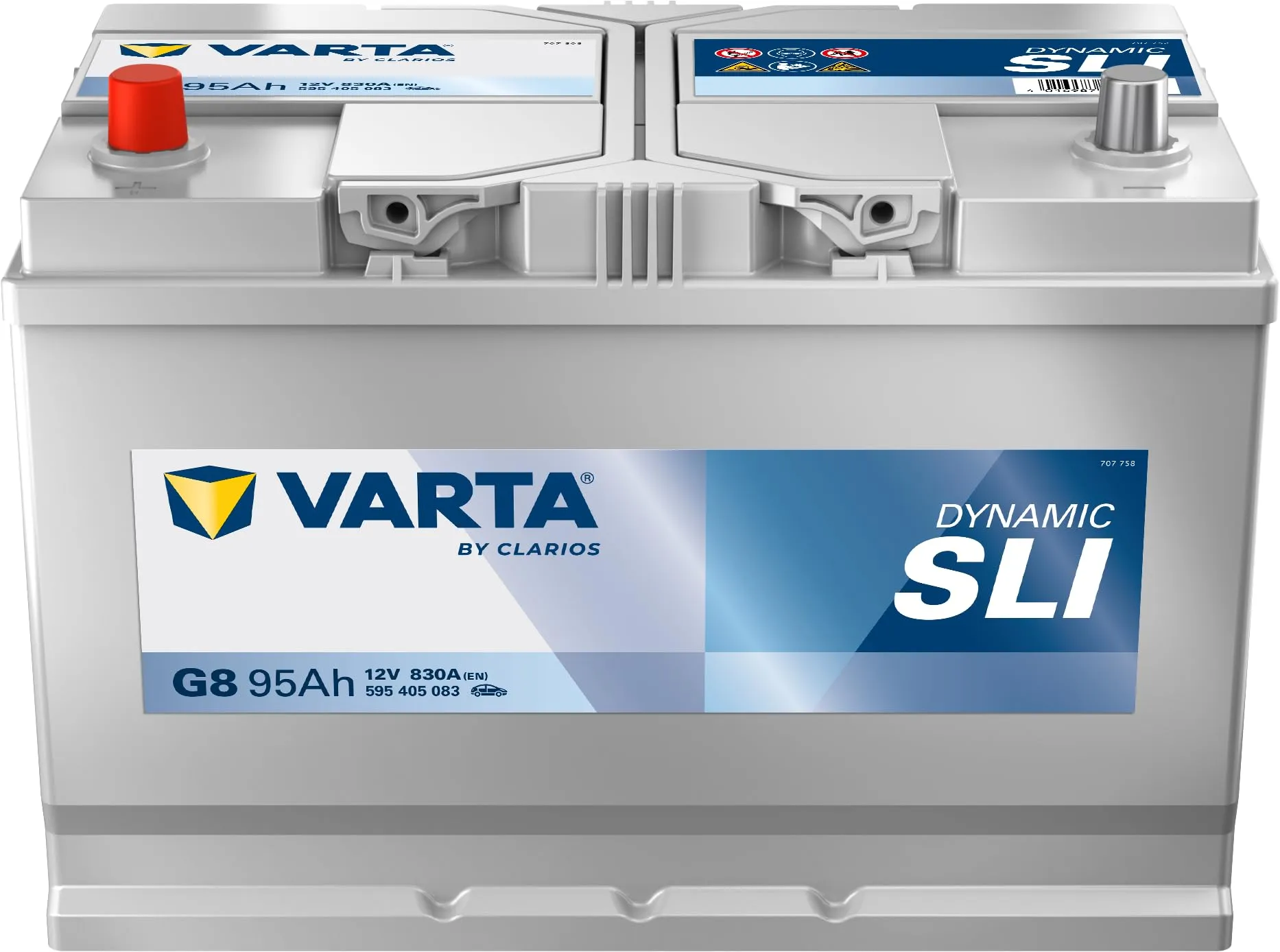 VARTA Blue Dynamic G8 - Batteria Auto 12V 95Ah 830A