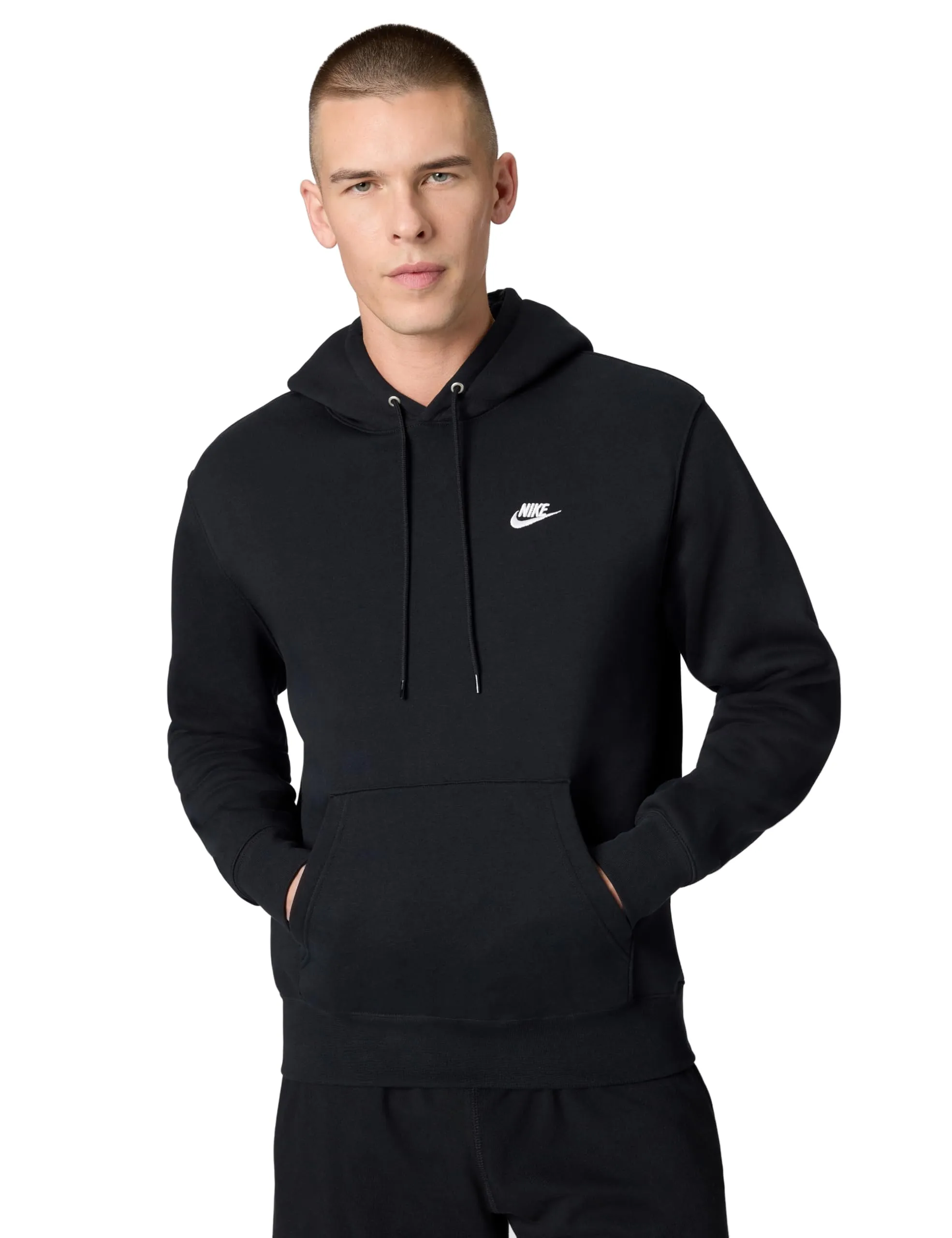 Nike Club Fleece Uomo Felpa con Cappuccio - Comfort e Stile Casual