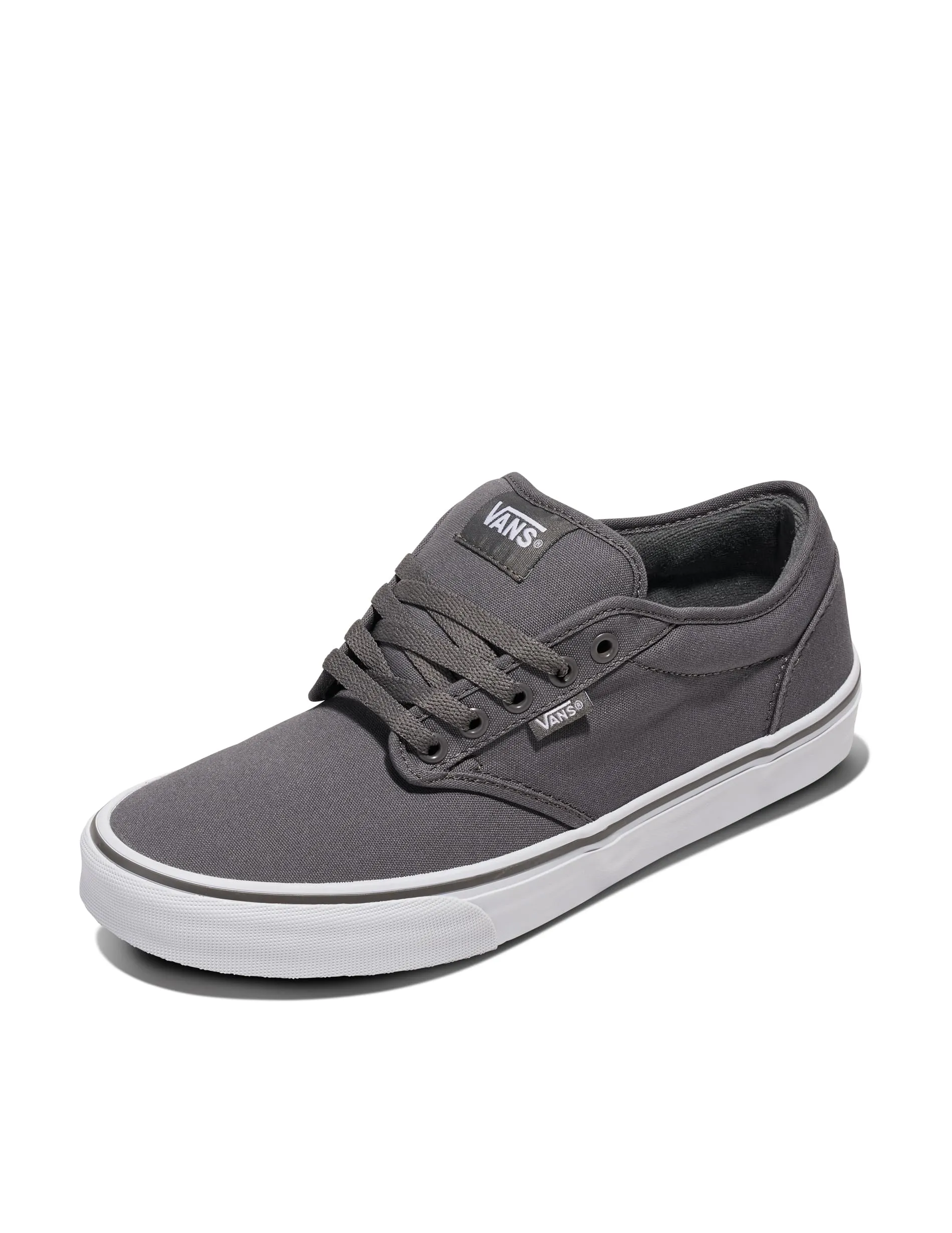 Vans Atwood, Sneaker Uomo, Canvas Pewter White