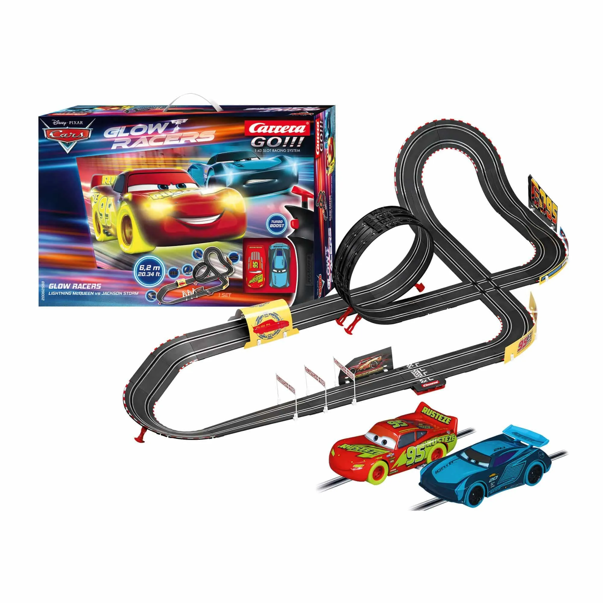 Carrera - 20062559 - Disney· Pixar Cars - Corse Notturne