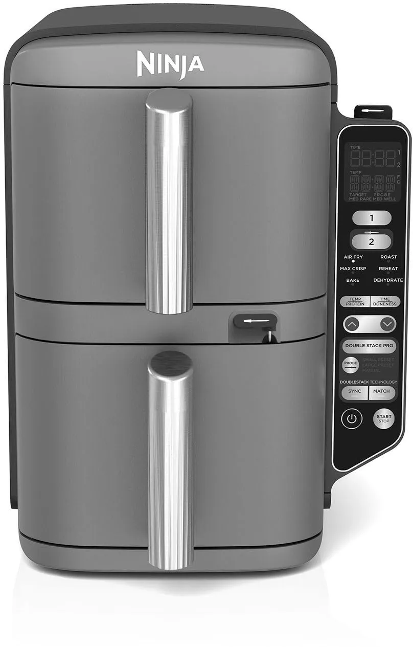 Ninja Double Stack XL Air Fryer - Friggitrice ad Aria Calda Digitale 9.5L