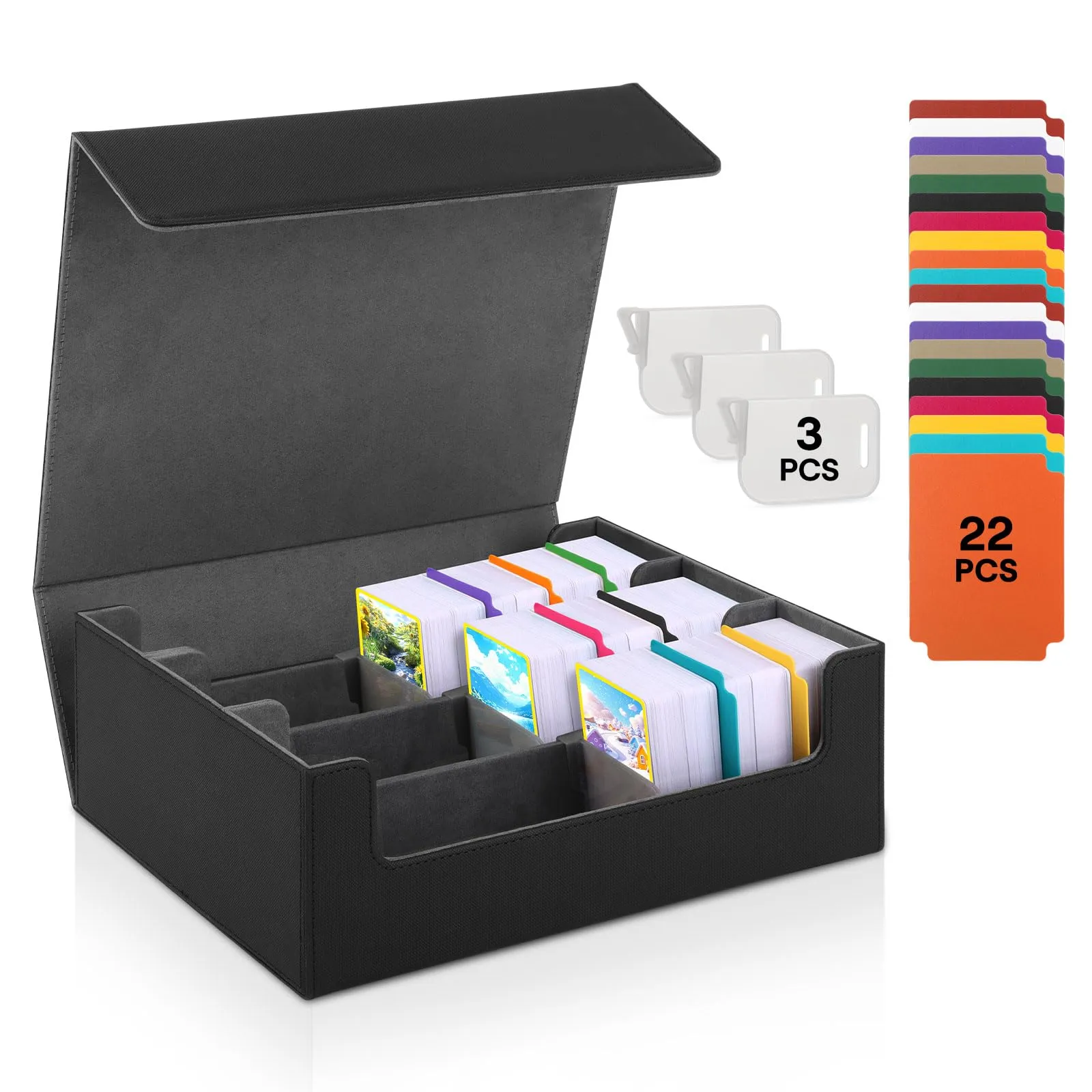 Talifoca Deck Box per Carte MTG - Porta Mazzo Extra Large