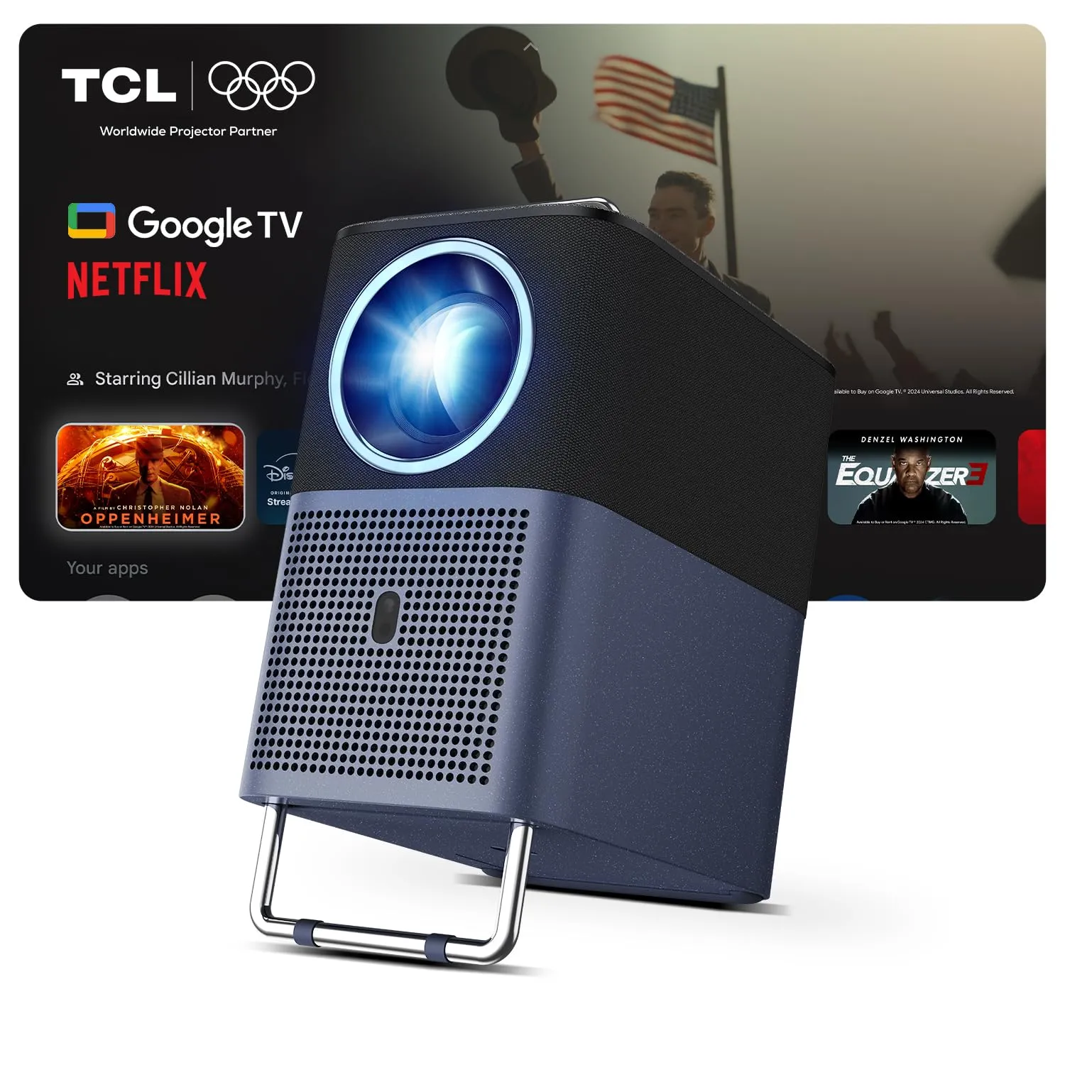 TCL A1s GTV Proiettore Portatile 1080P con Netflix Licenziato