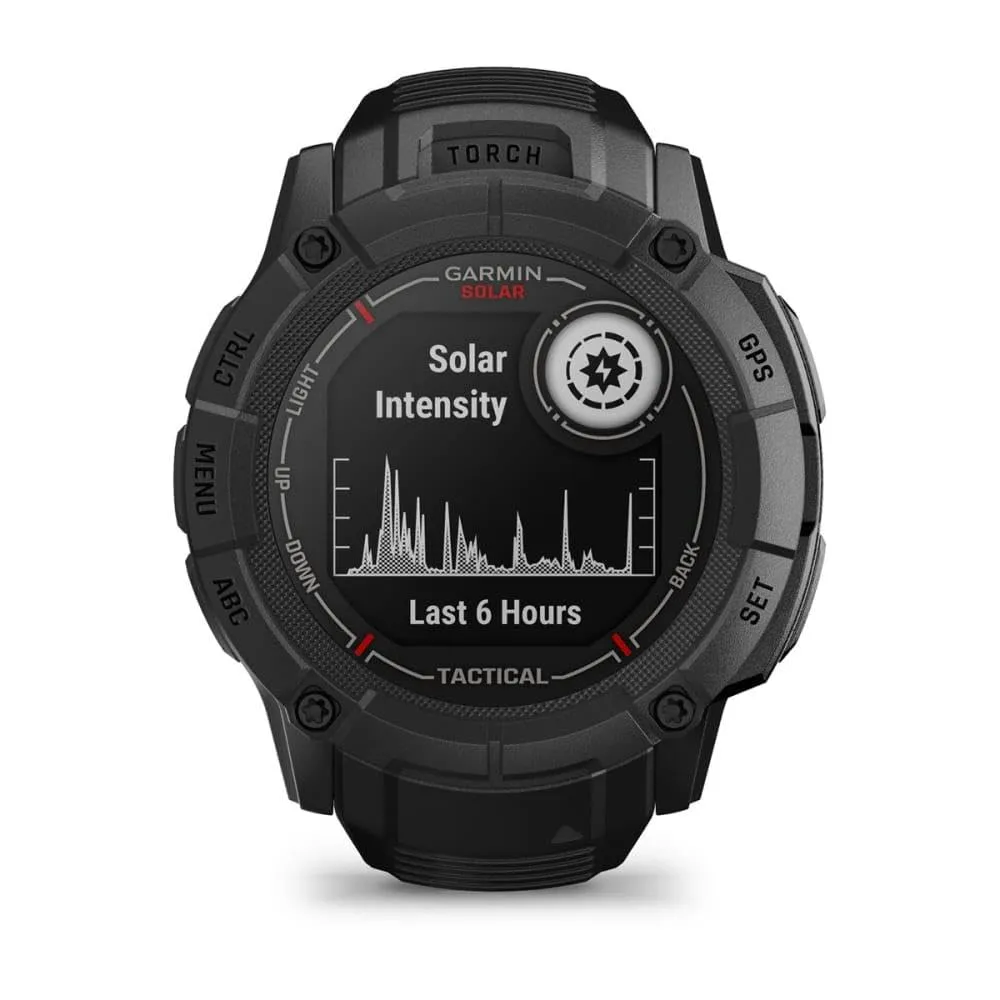 Garmin Instinct 2X Solar Tactical: L'orologio tattico con ricarica solare e torcia LED