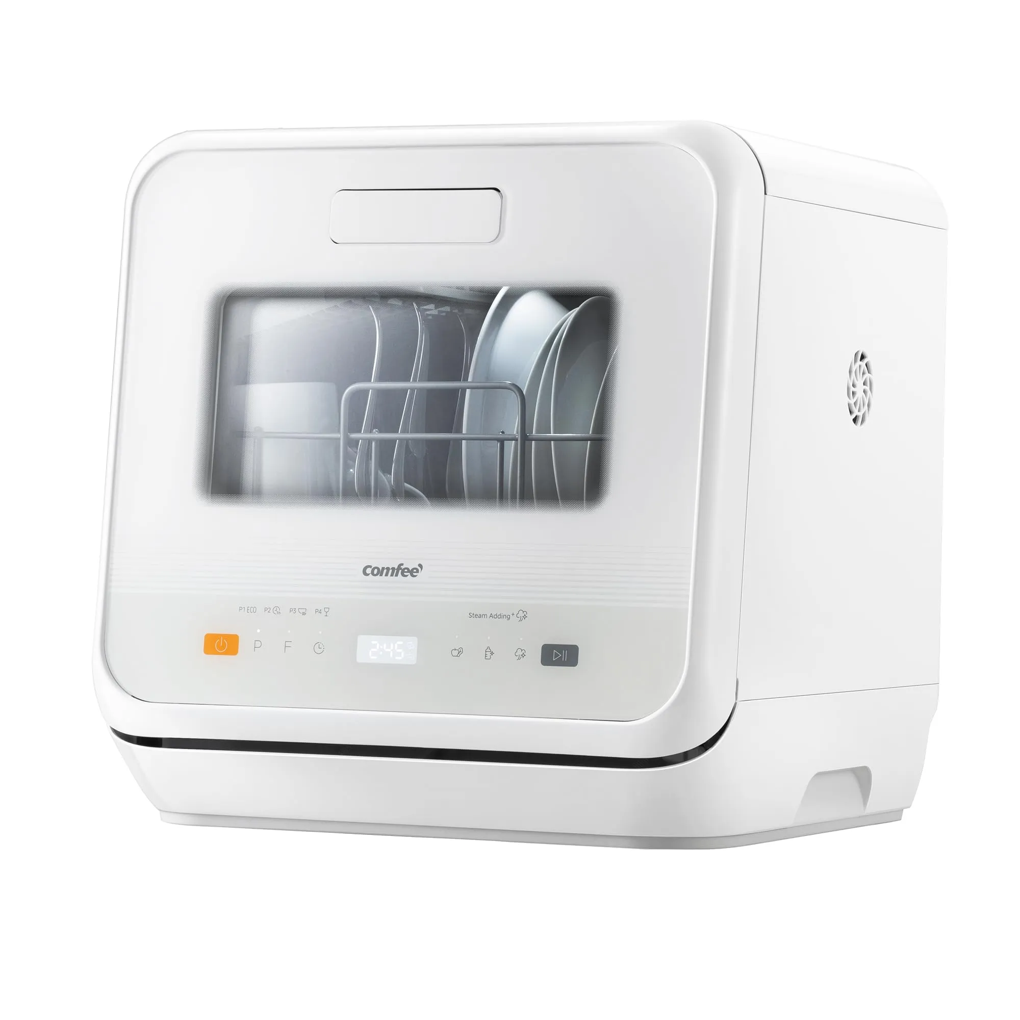 COMFEE' Mini Lavastoviglie da Tavolo CDWMTO201D(W)