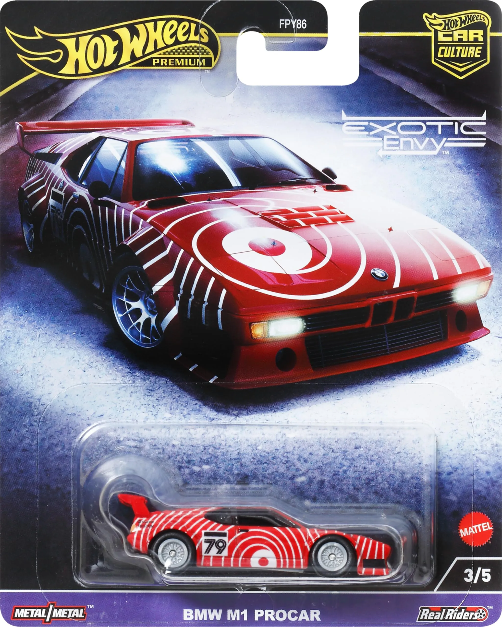 Hot Wheels Premium BMW M1 Procar Car Culture Circuit Legends