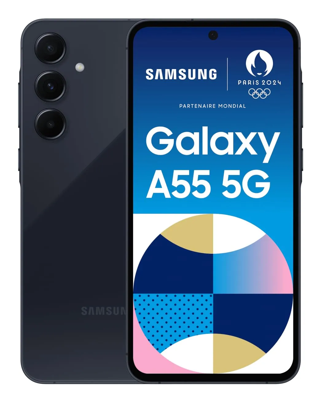 SAMSUNG Galaxy A55 5G Smartphone 128 GB Mitternachtsblau