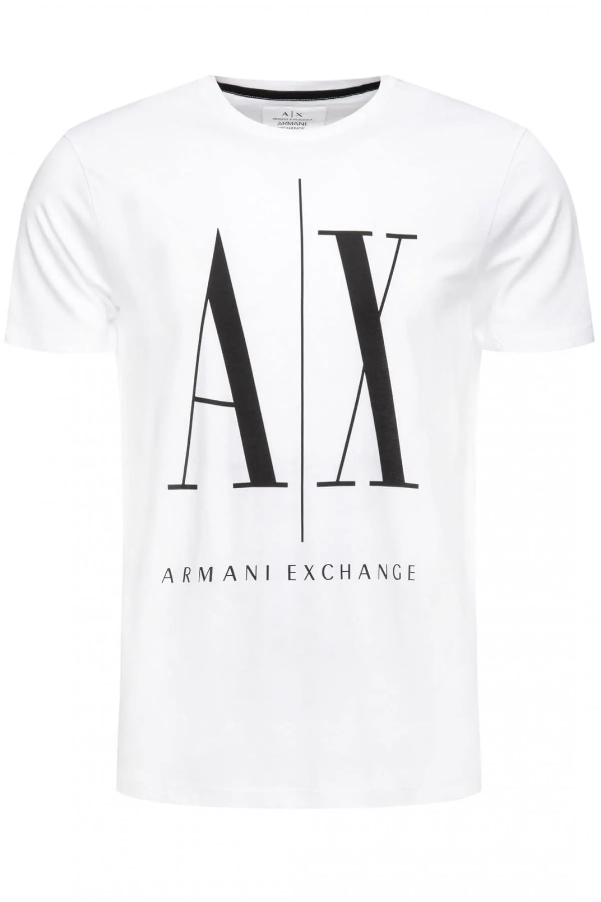 ARMANI EXCHANGE T-shirt Logo Icon Uomo Bianco XXL