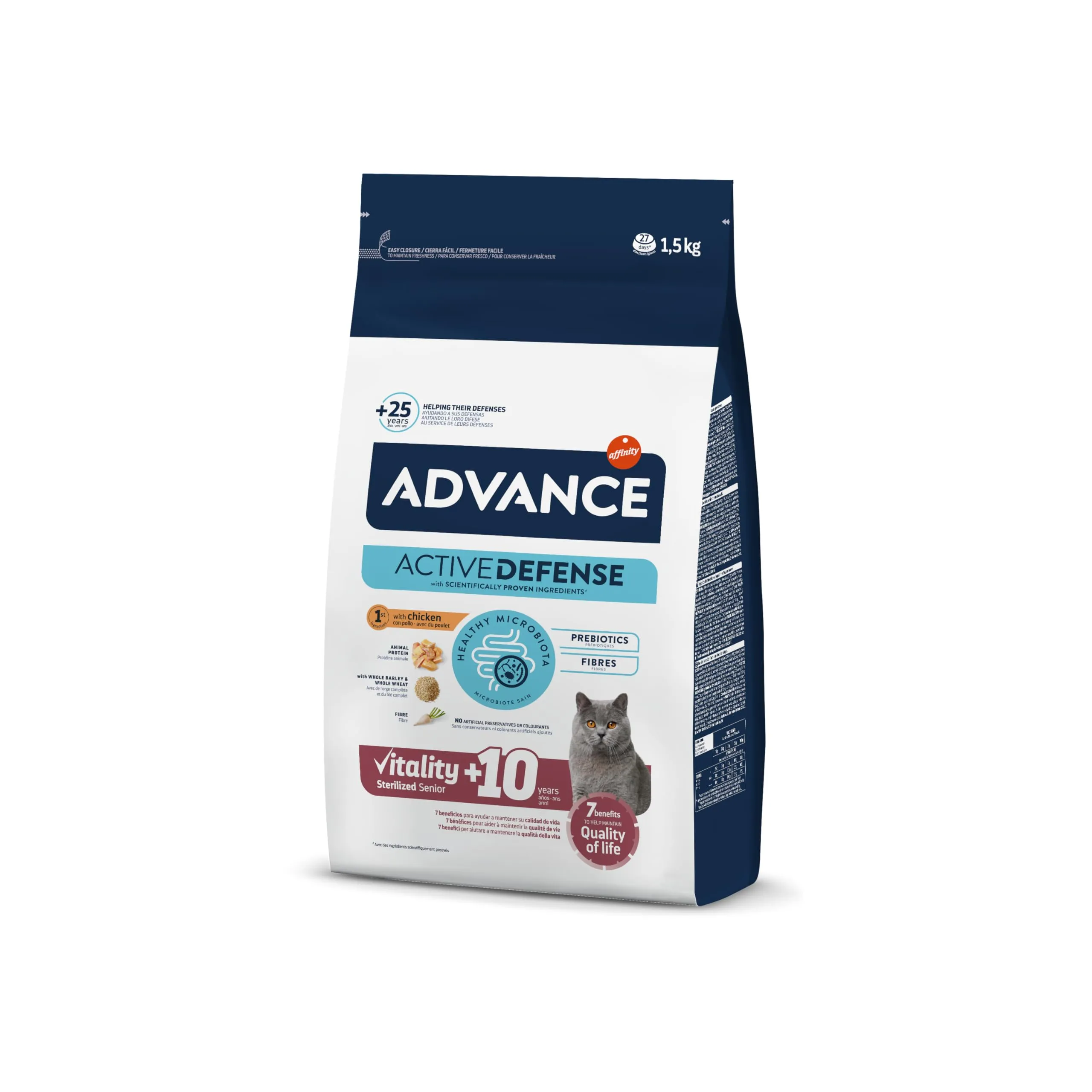 Advance Sterilized Senior Gatto - Alimento Secco Completo per Gatti Sterilizzati Anziani