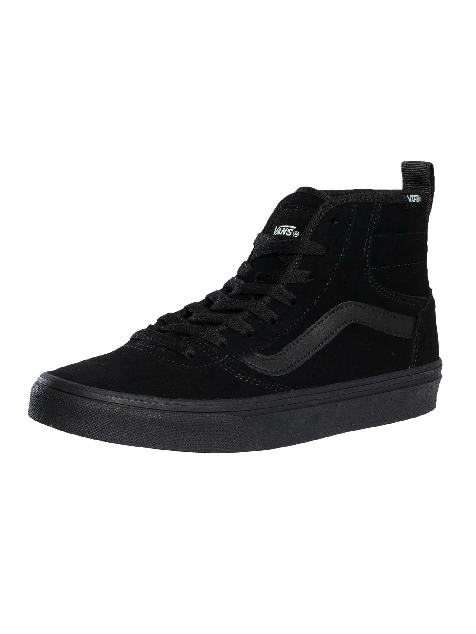 Vans Ashwood Hi Decon: Scarpe da Ginnastica in Pelle Scamosciata Nera
