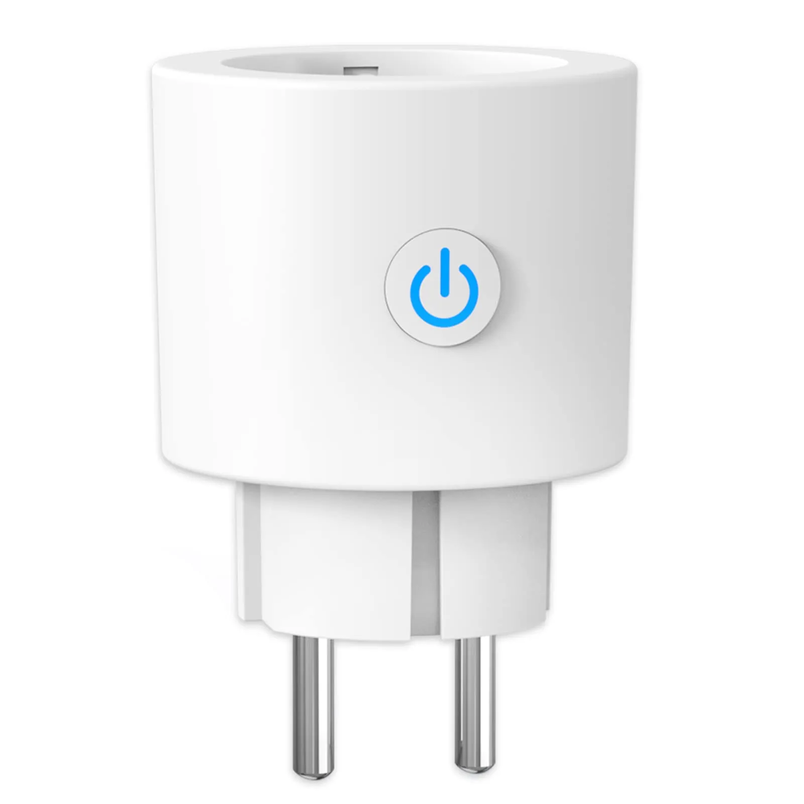 Presa Intelligente Wifi 16A Smart Plug (Type F) con Monitoraggio Energetico, Protezione Sovraccarico, Timer, Regolazione del Programma e Compatibilità con Alexa & Google Home, 1 Pezzo