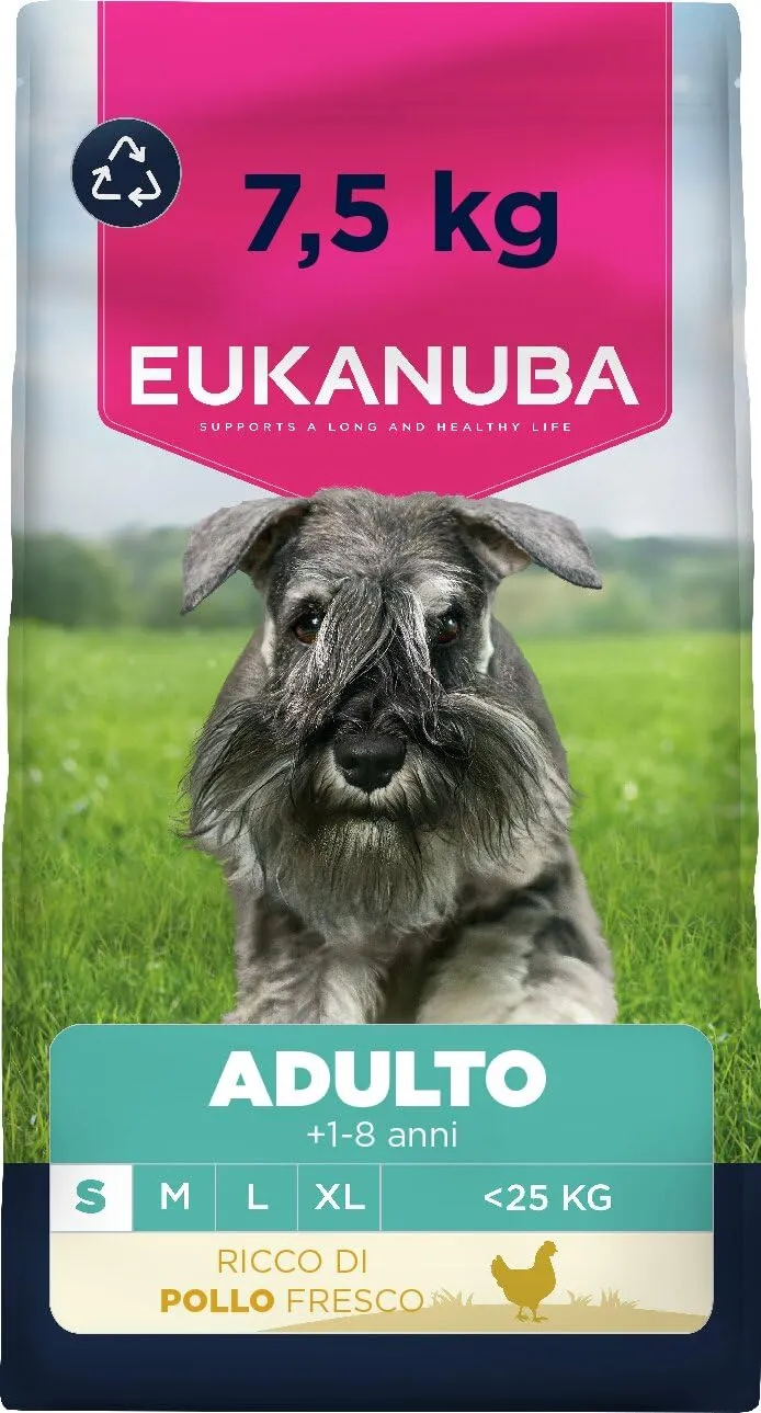 Eukanuba Adult Small Breed con Pollo Fresco - Mangime Secco per Cani di Taglia Piccola