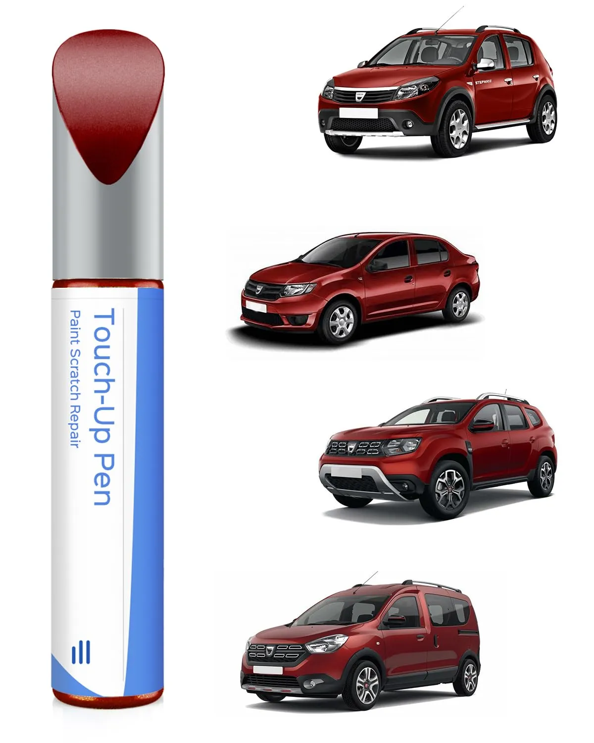 PARTS4EV NPI Rouge Fusion - Vernice per Ritocchi Dacia - Accordanza Esatta