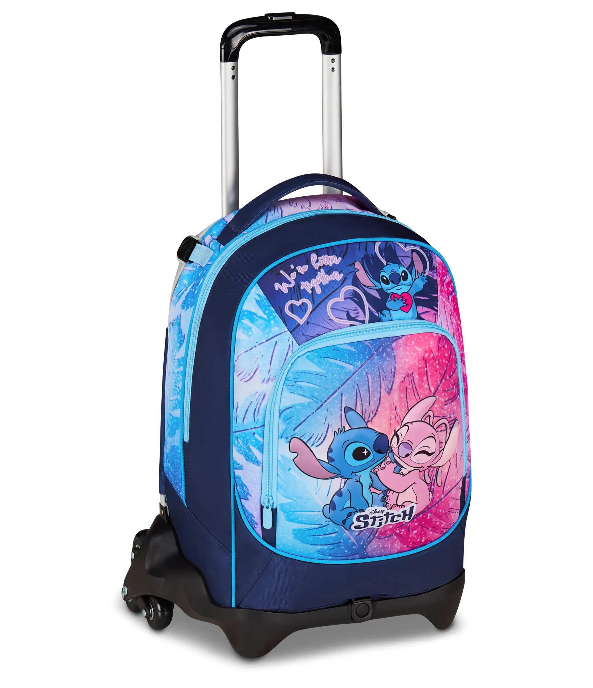 Seven Trolley Lilo & Stitch Scuola Jack 3 Ruote