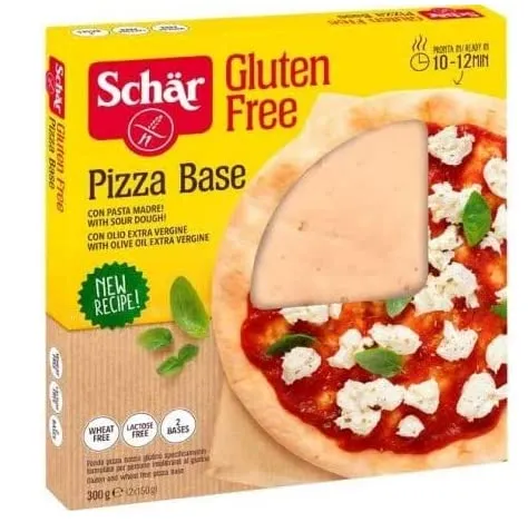 Schär Base per Pizza Senza Glutine - 3 Pezzi