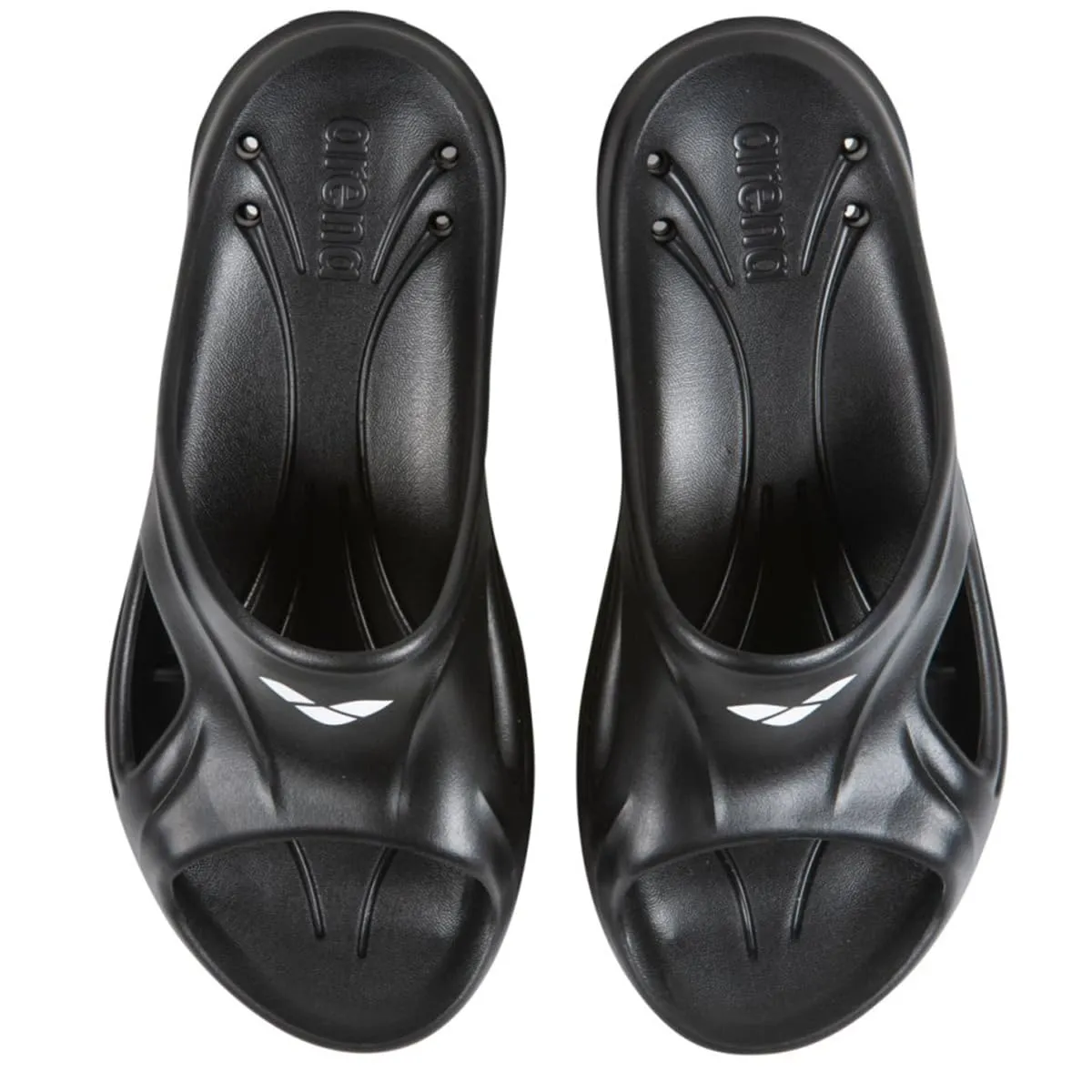 Arena Hydrosoft II Hook Ciabatta Unisex, Nero, 45