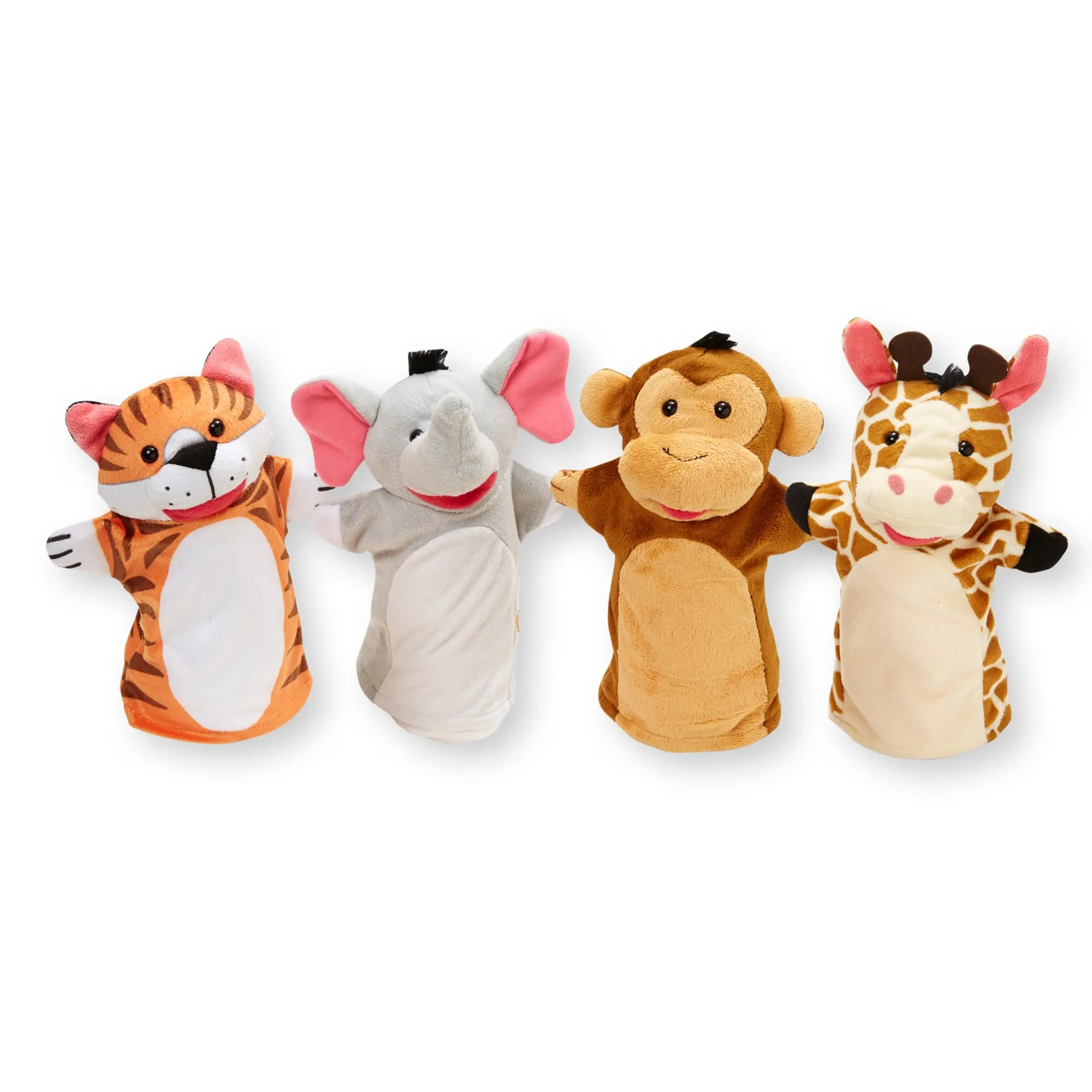 Melissa & Doug Marionette da Mano Animali Selvaggi per Teatrino