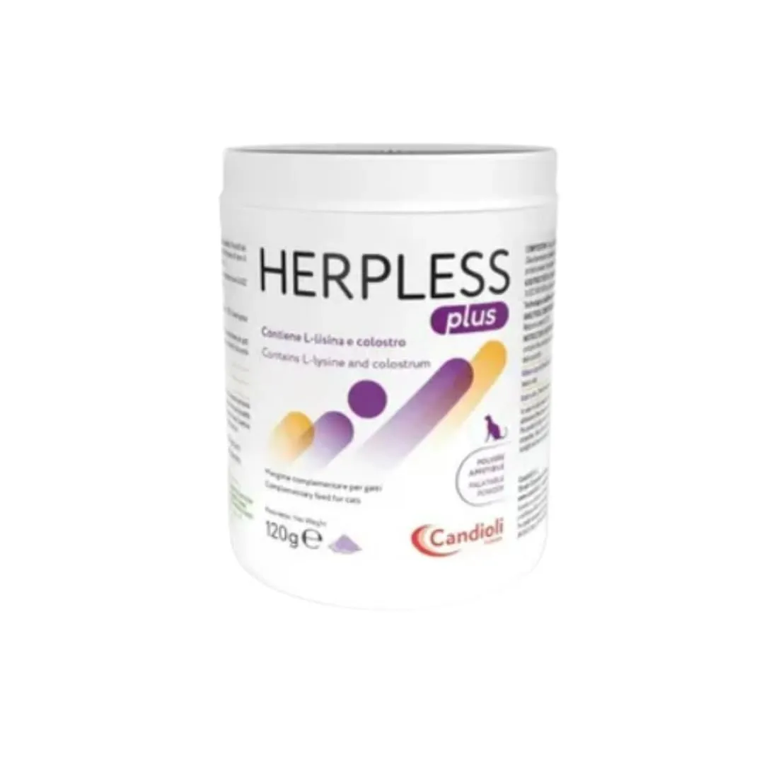 Centrovete Herpless Plus Polvere Appetibile per Gatti - 120g