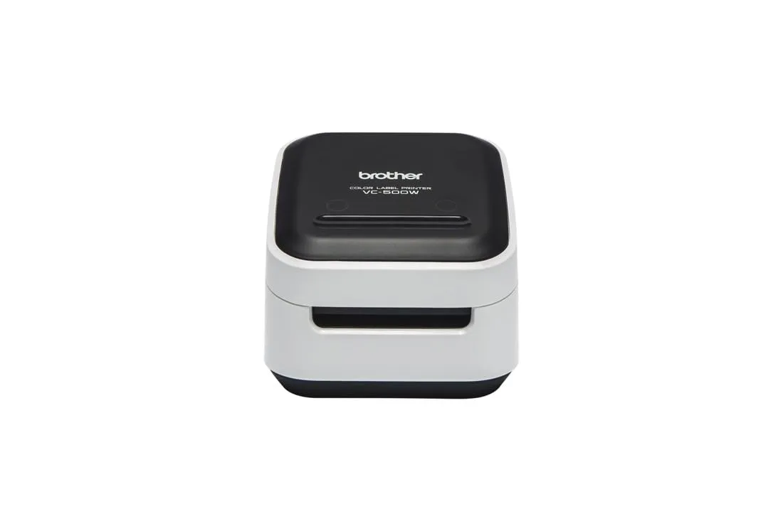 Brother VC-500W Stampante di Etichette a Colori con Tecnologia ZINK Zero Ink