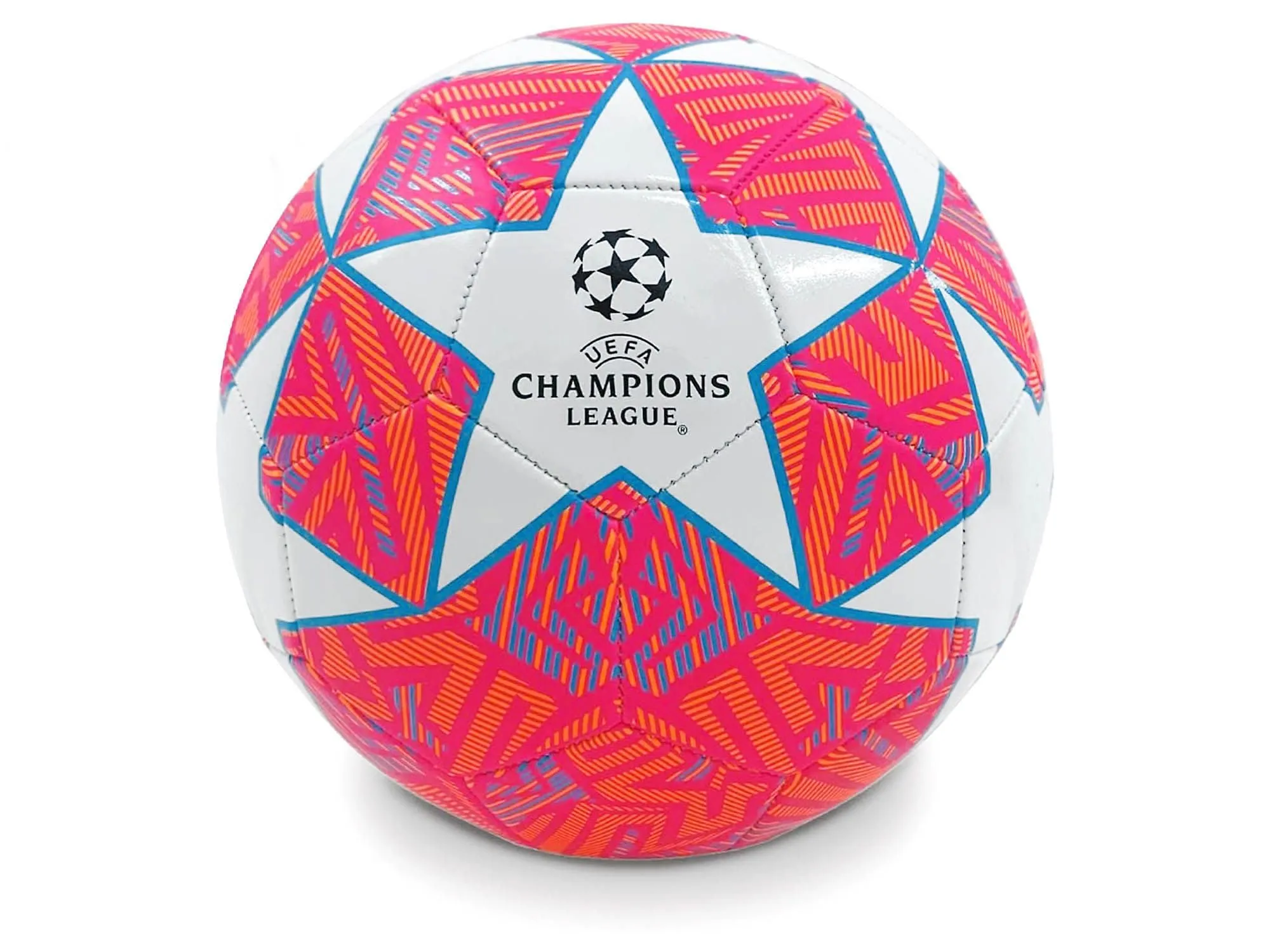 Mondo Toys - Pallone da Calcio Cucito CHAMPIONS LEAGUE - Prodotto Ufficiale - misura 5 - 300 g - 2 colori assortiti - 23003
