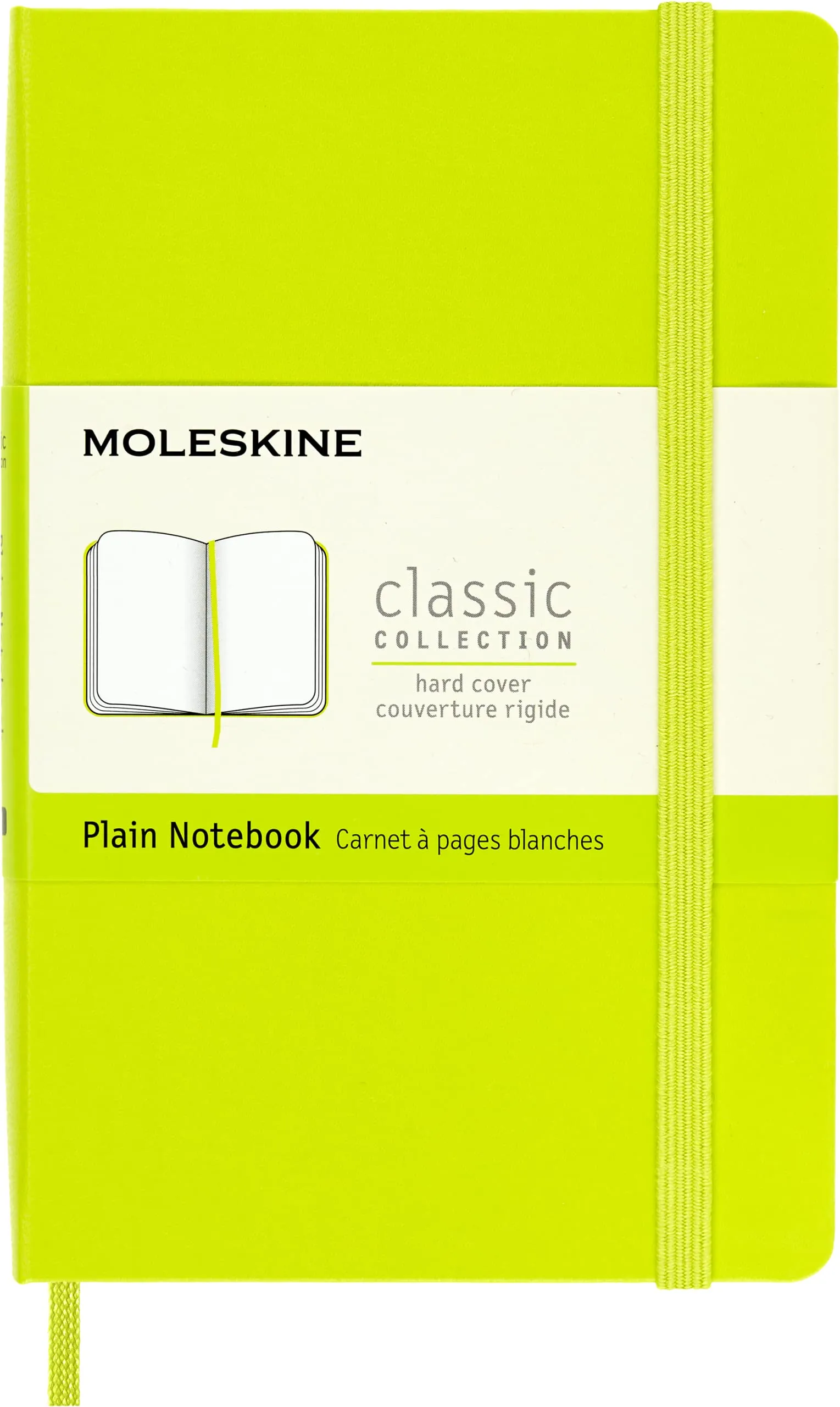 Moleskine Classic Notebook Verde Limone, Pocket
