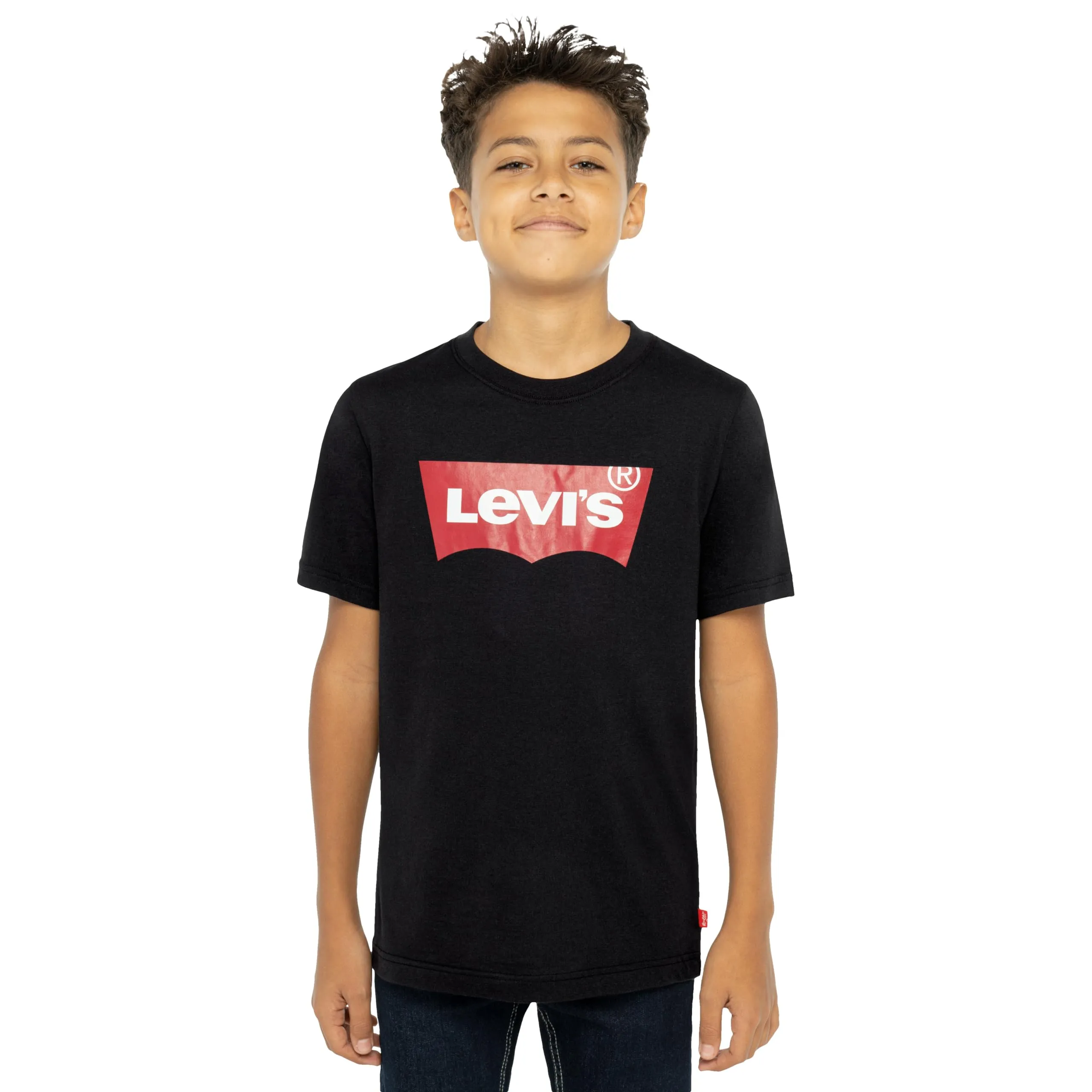 Levi's Lvb Batwing Tee T-Shirt, Nero (Black), 12 Anni Bambini e Ragazzi