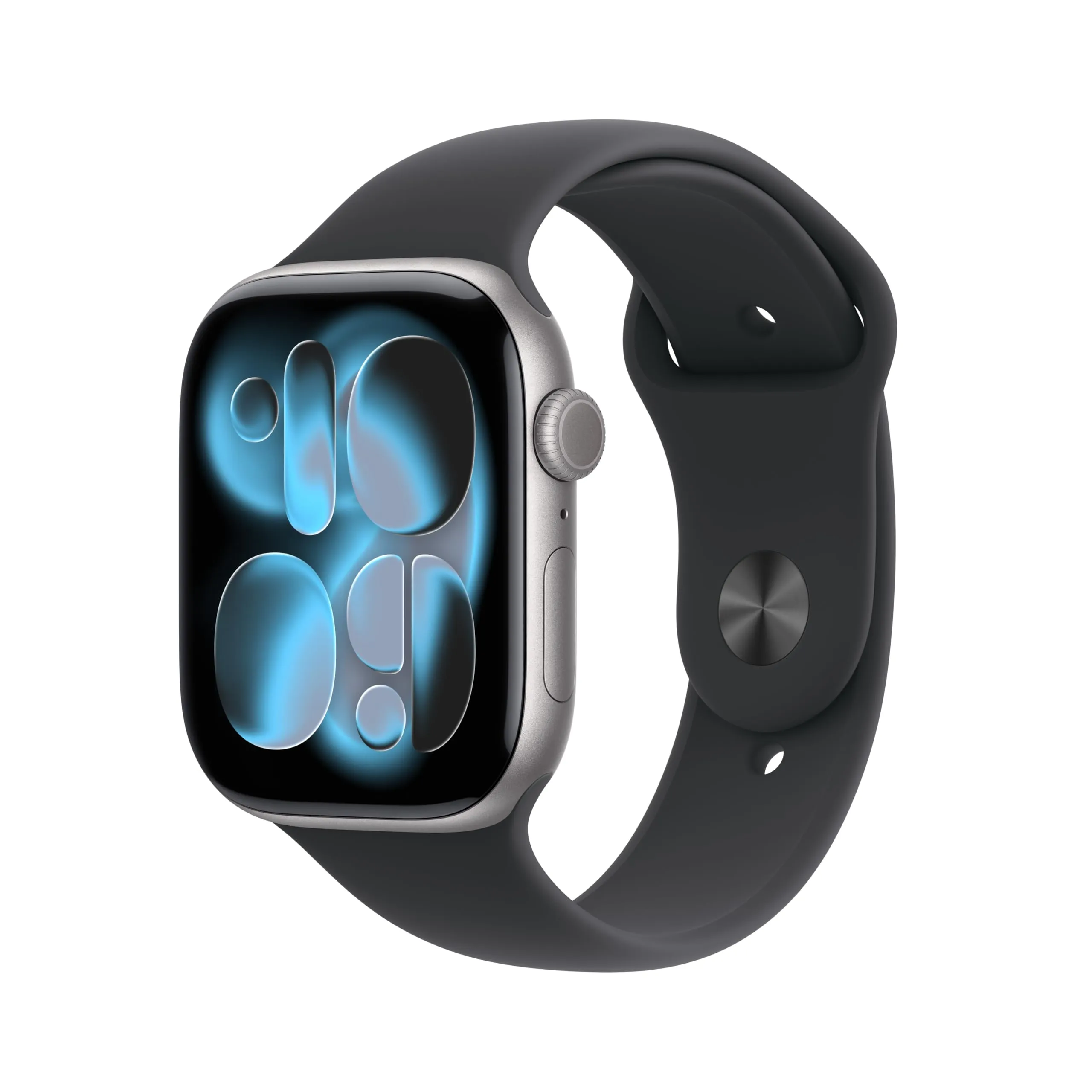 Apple Watch Series 11 GPS + Cellular, 46mm, Alluminio Grigio Siderale, Cinturino Sport Nero