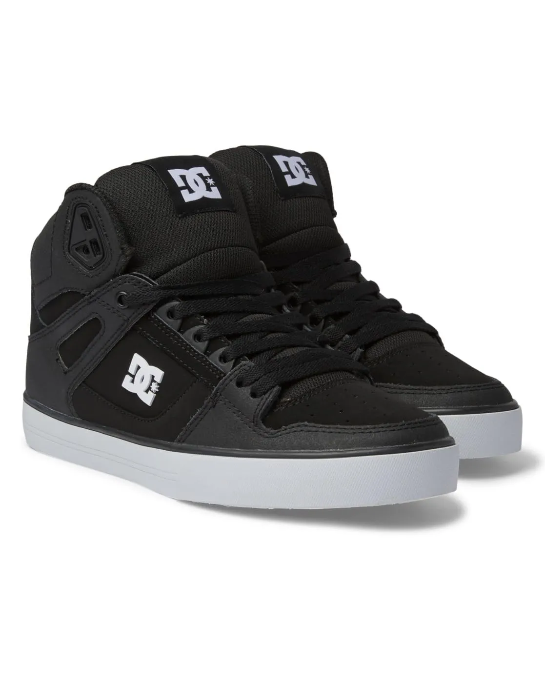 DC Pure High-Top WC Scarpe Uomo Black/Black/White