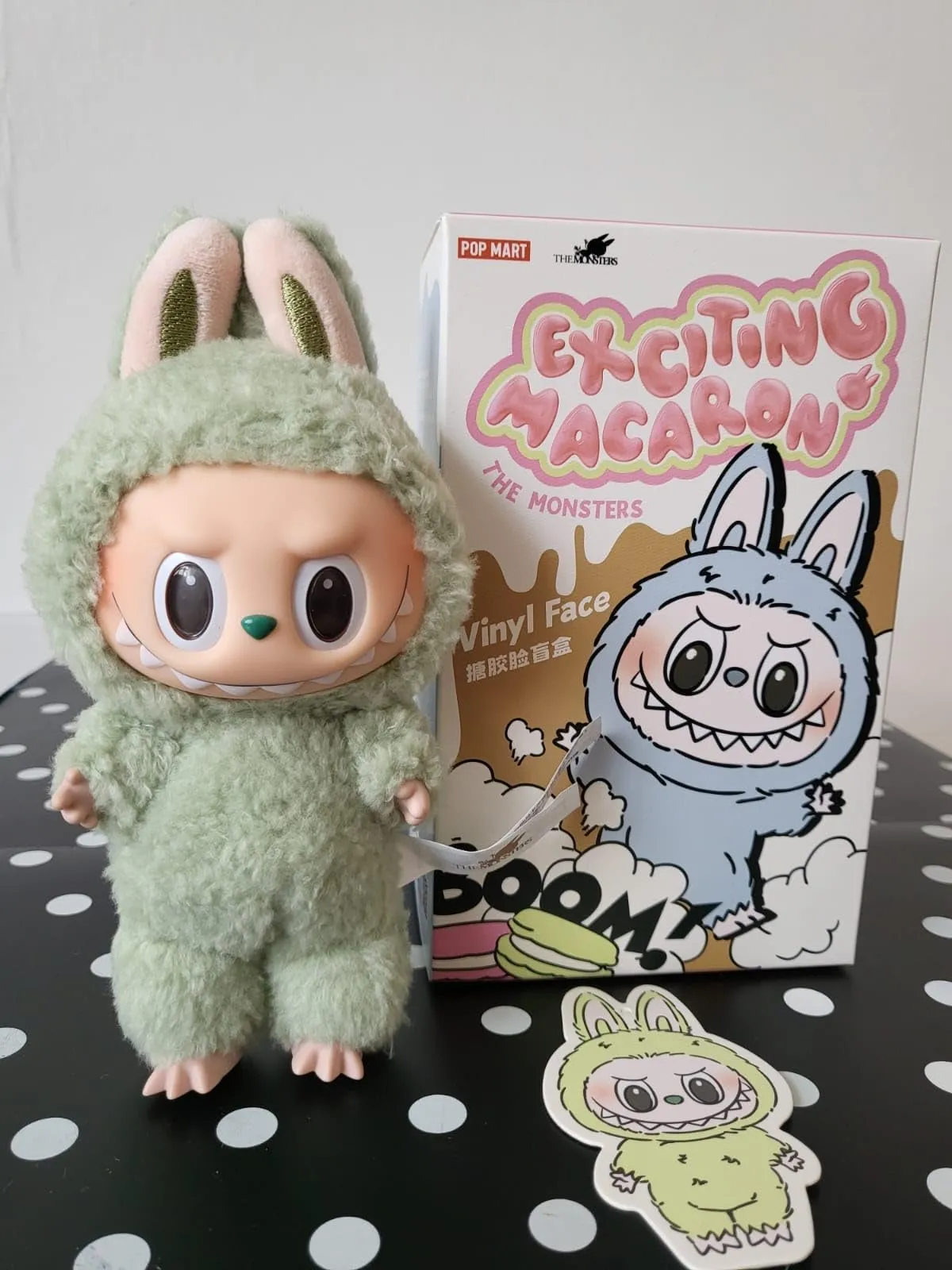 POP MART The Monsters Tasty Macarons Vinyl Face Blind Box Figure