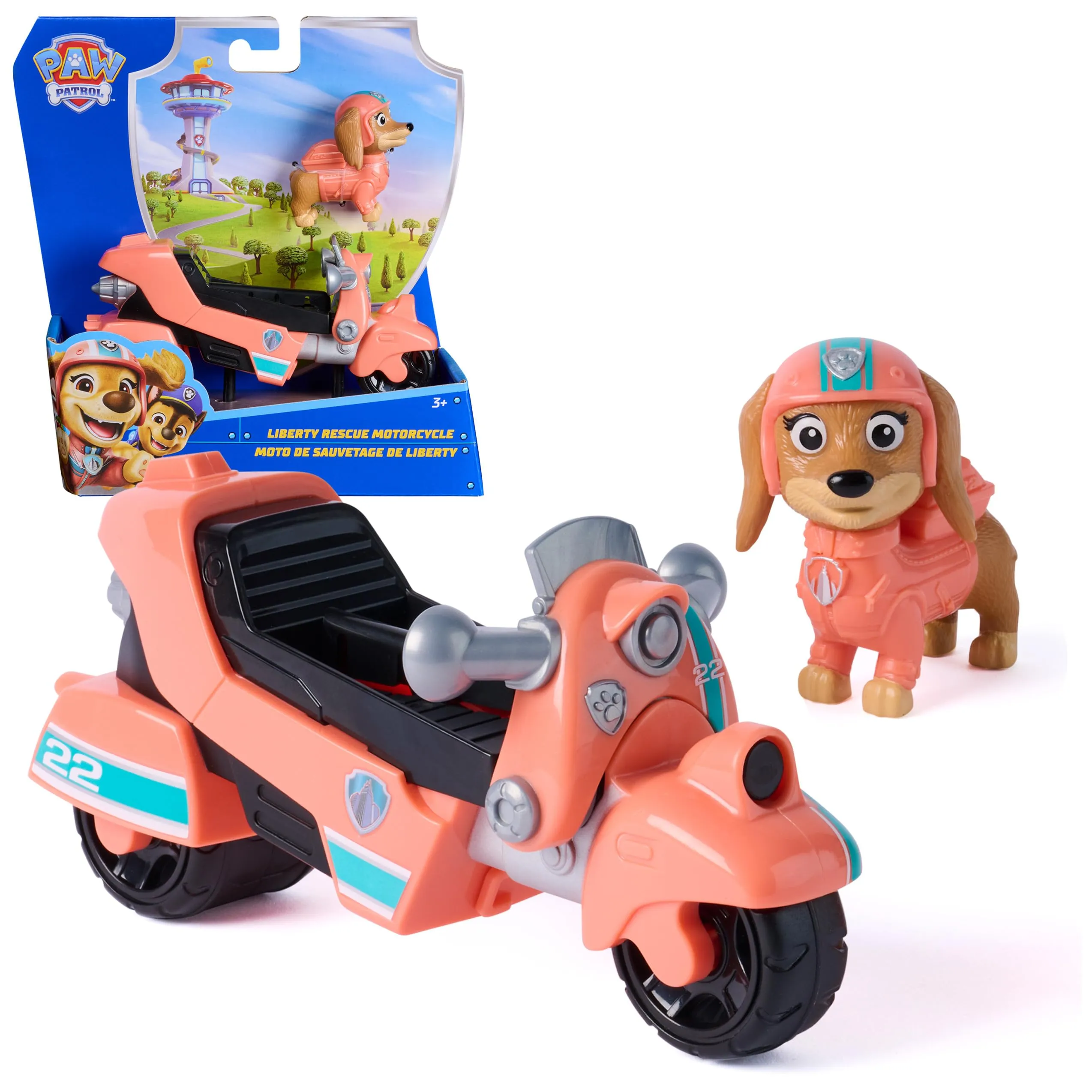 Paw Patrol, Motocicletta di Salvataggio di Liberty