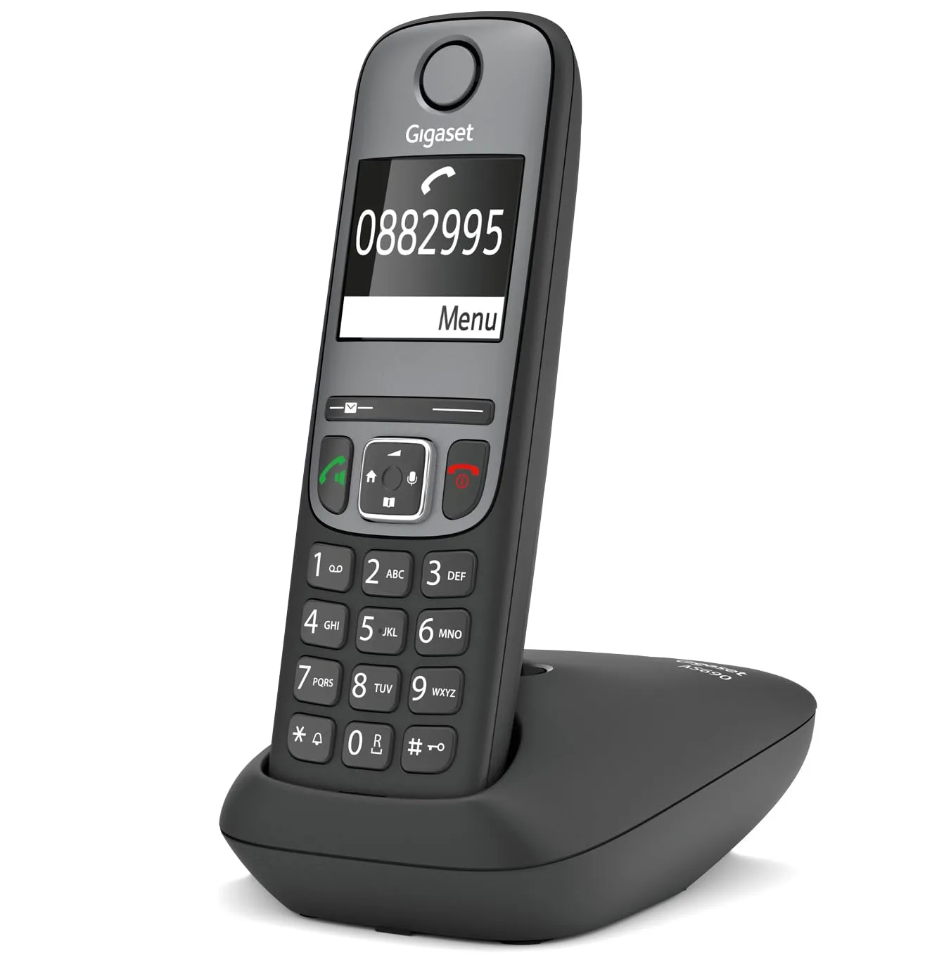 Gigaset AS690 Telefono Cordless con Vivavoce e Display Illuminato