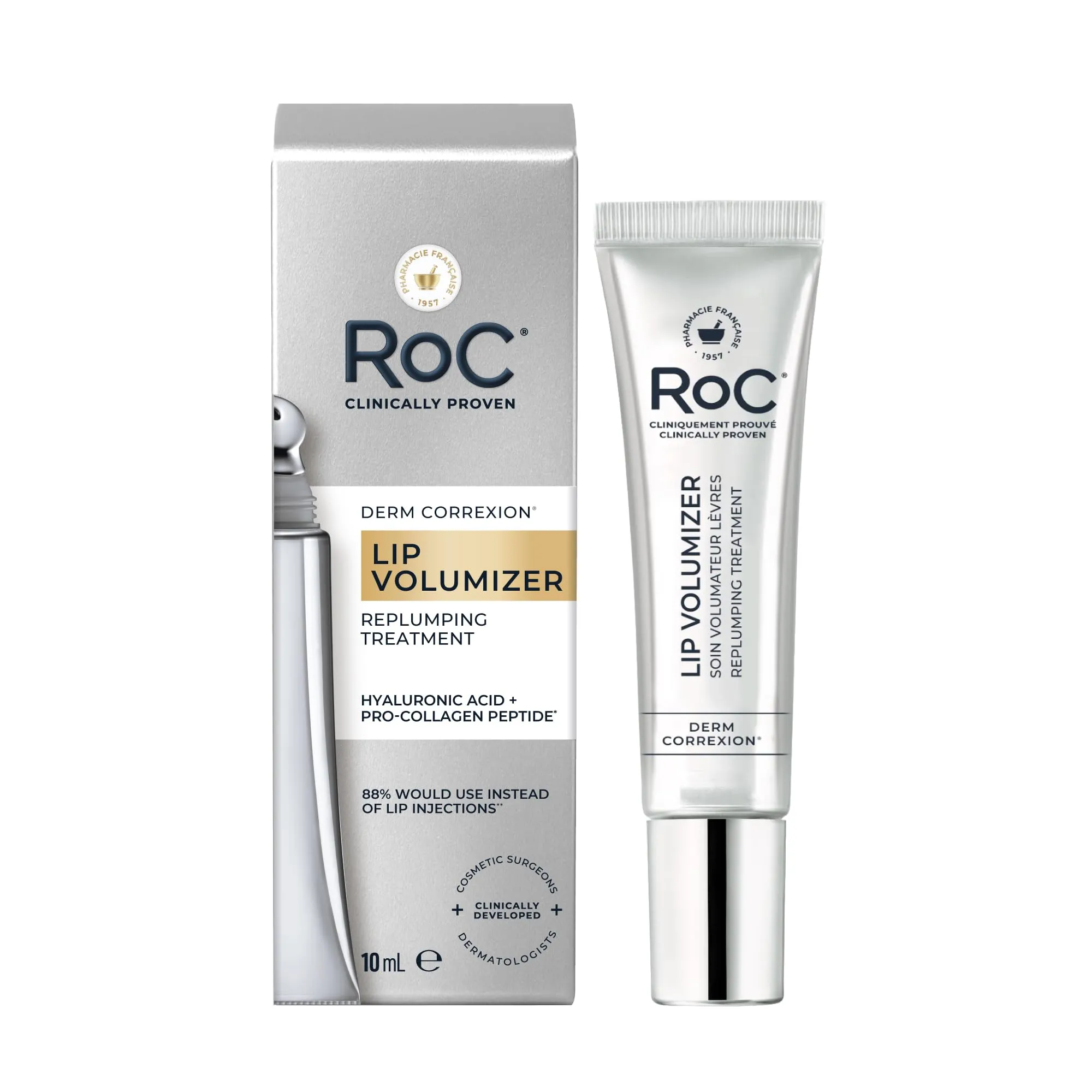 RoC Derm Correxion Lip Volumizer - Trattamento Volumizzante Labbra 10ml