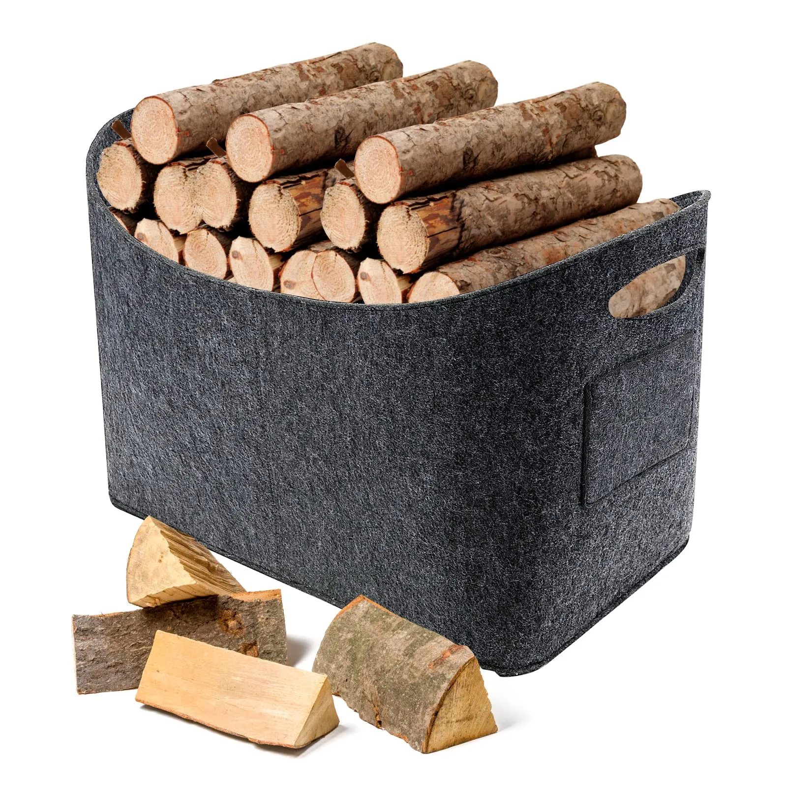 Milduall Borsa in feltro portalegna extra grande