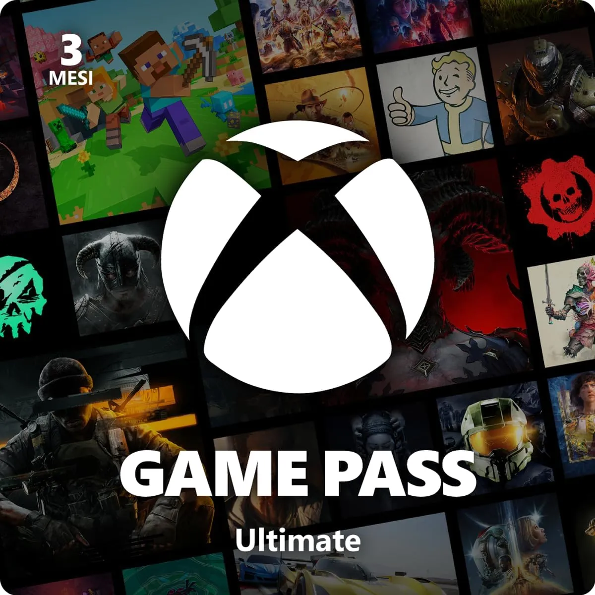 Xbox Game Pass Ultimate - 3 Mesi Abbonamento - Xbox / Windows PC / Cloud - Download Code