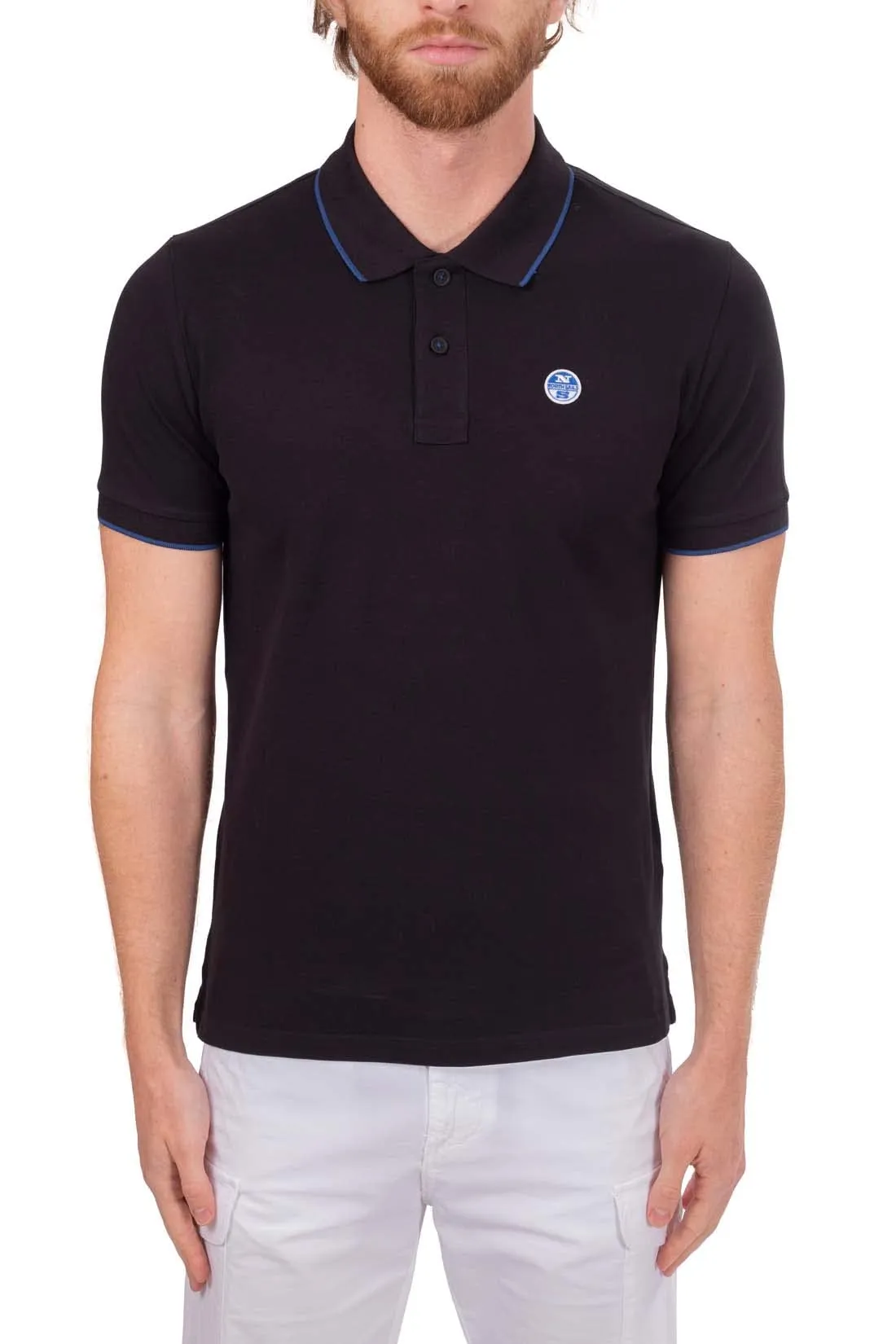 Polo North Sails Uomo Manica Corta con Logo