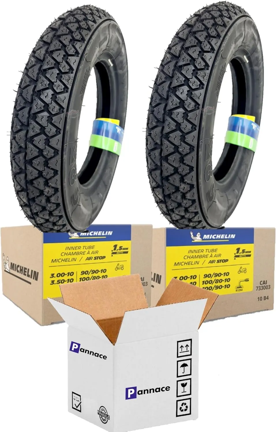 MICHELIN S83 3.50-10 59J Pneumatico Moto Radiale