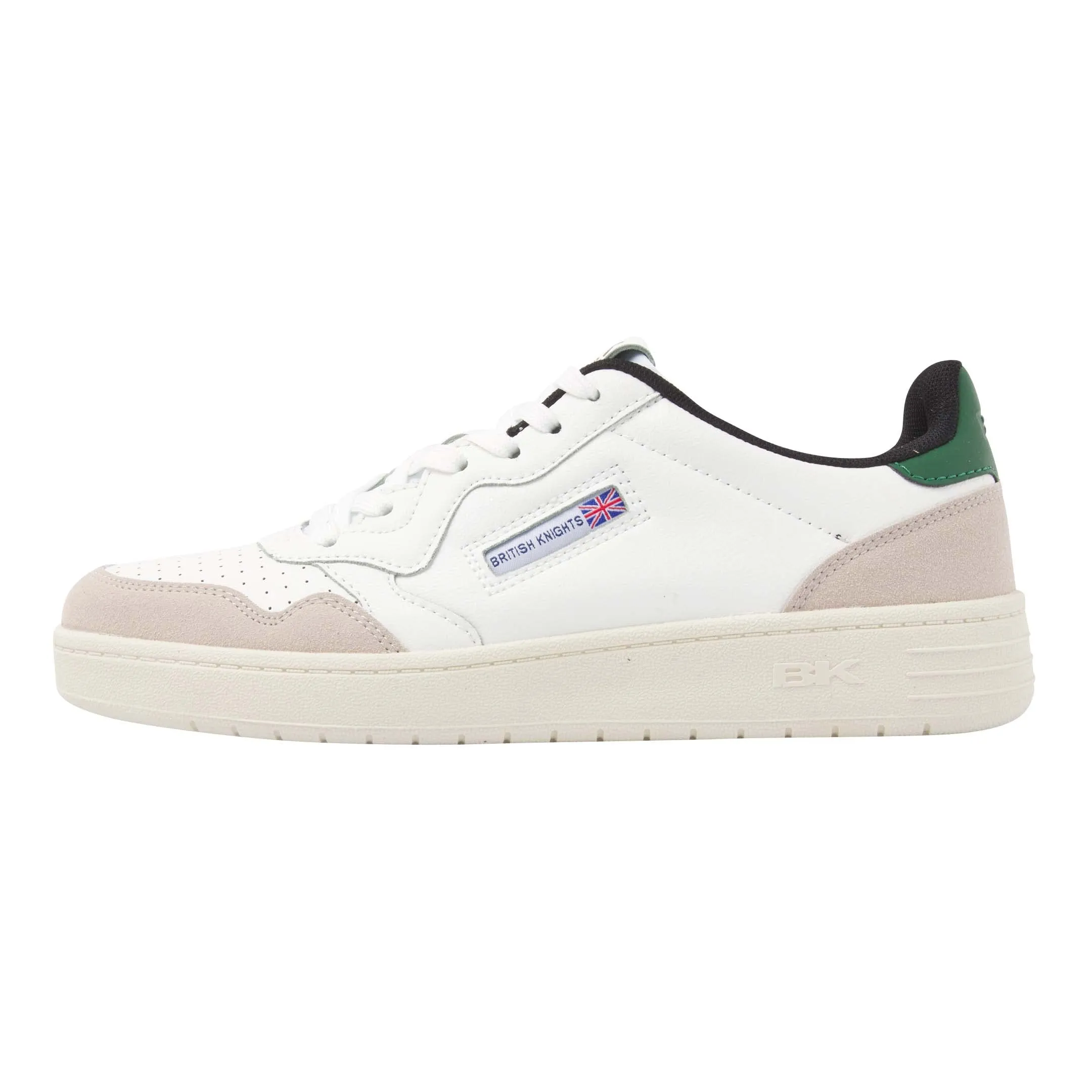 British Knights Noors Scarpe da Ginnastica Uomo Bianco Verde Nero