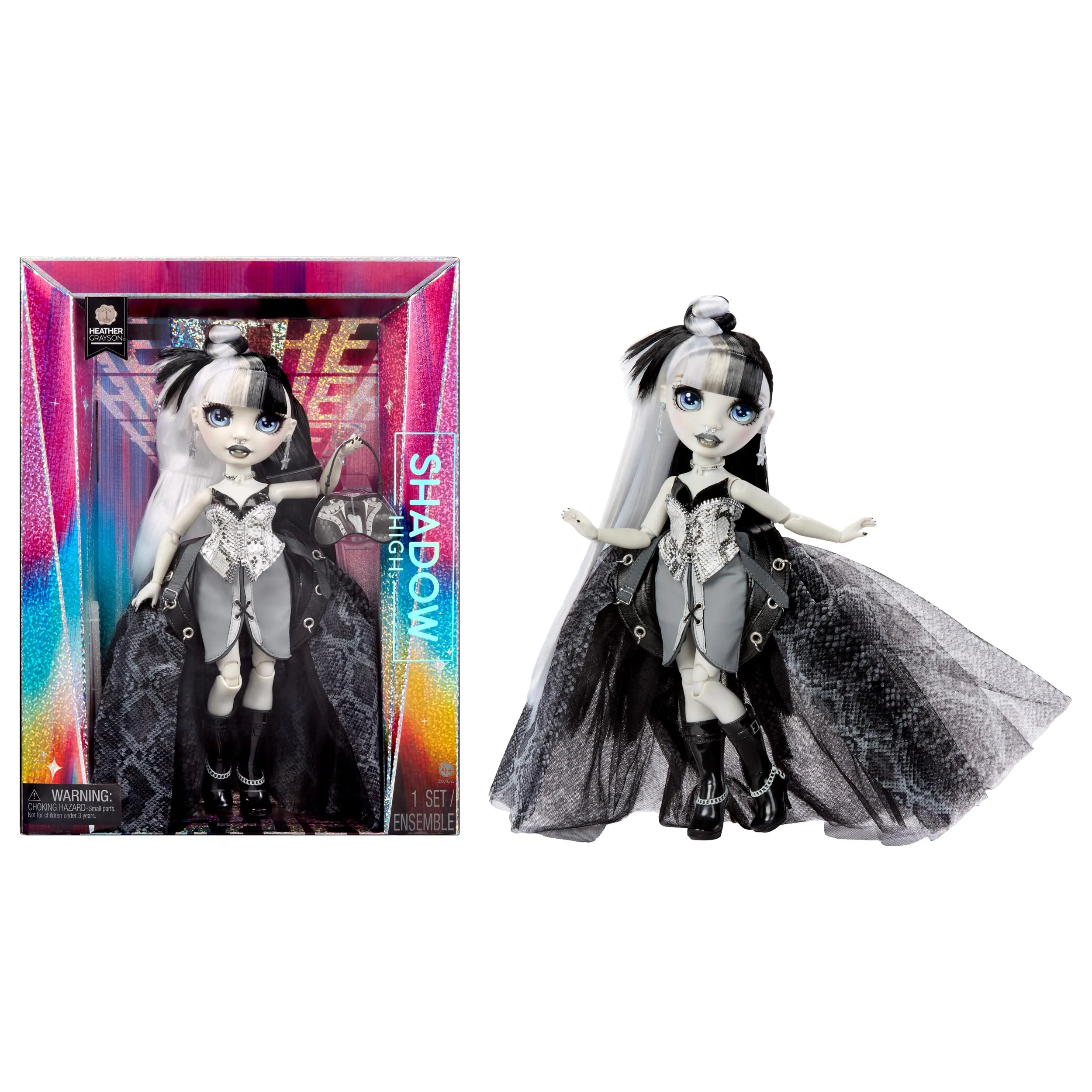 Rainbow High Shadow High Doll Heather Grayson