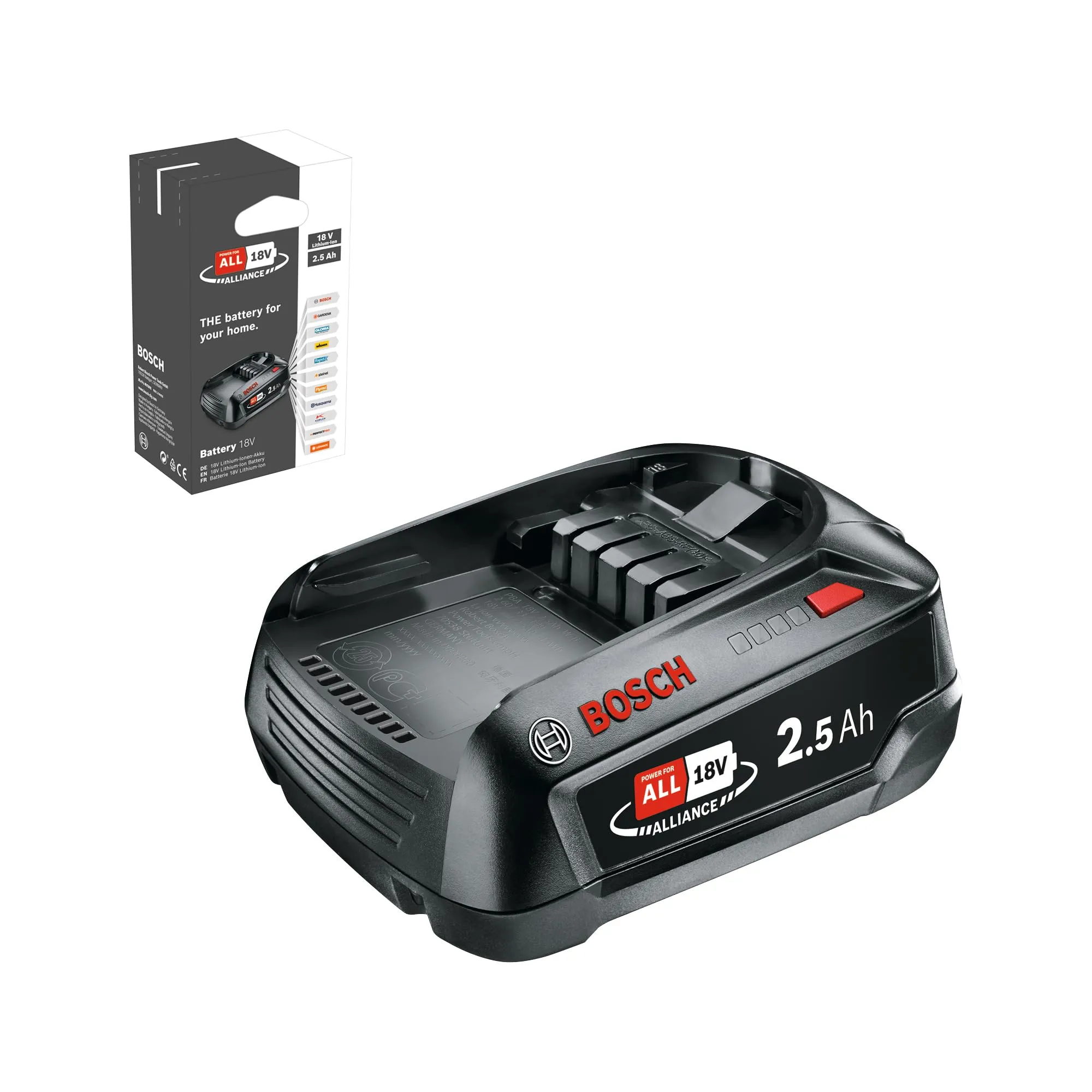 Bosch Batteria al Litio 18V 2.5Ah Power4All
