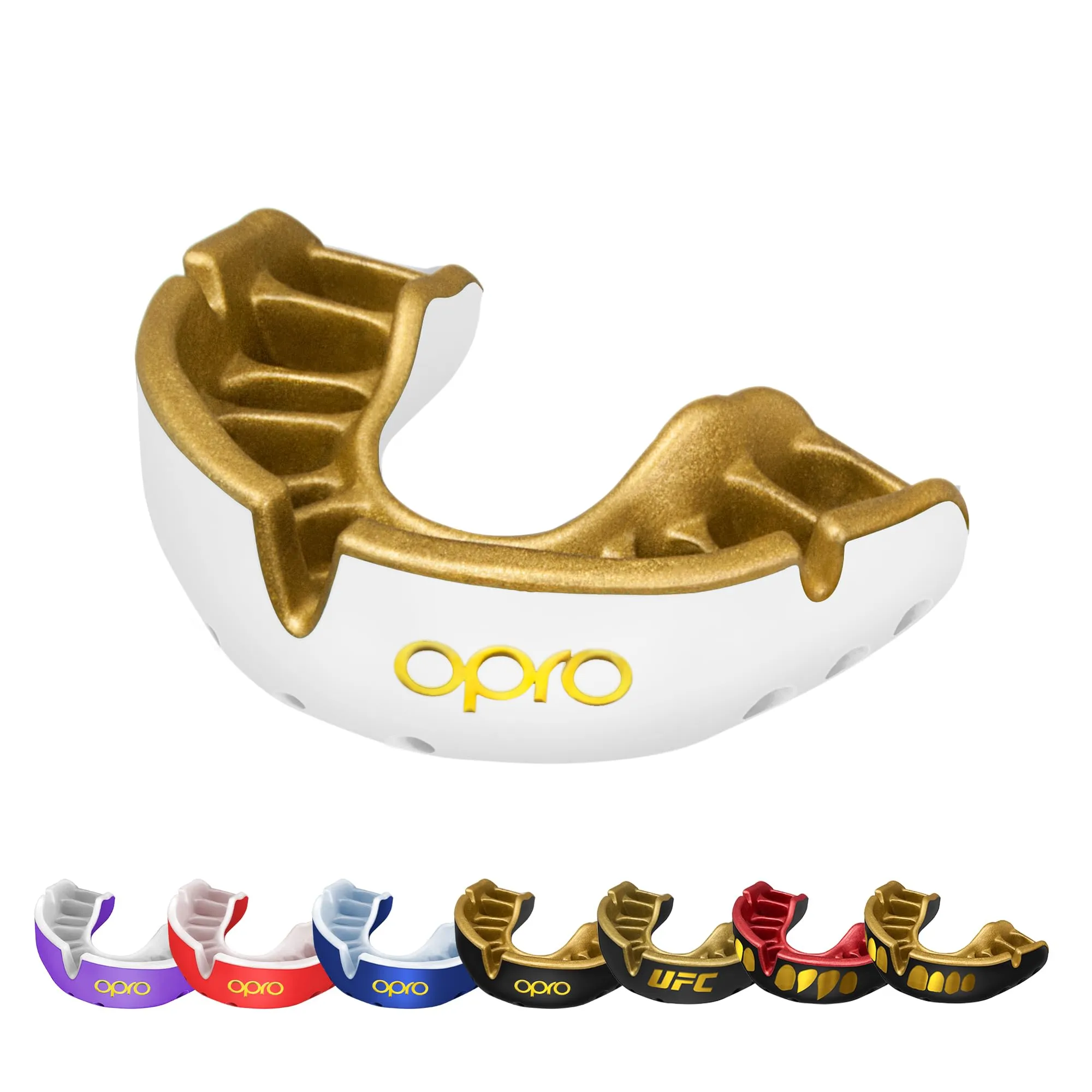 OPRO Paradenti Livello Oro - Protezione e Comfort Ottimale per Sport da Combattimento e di Contatto