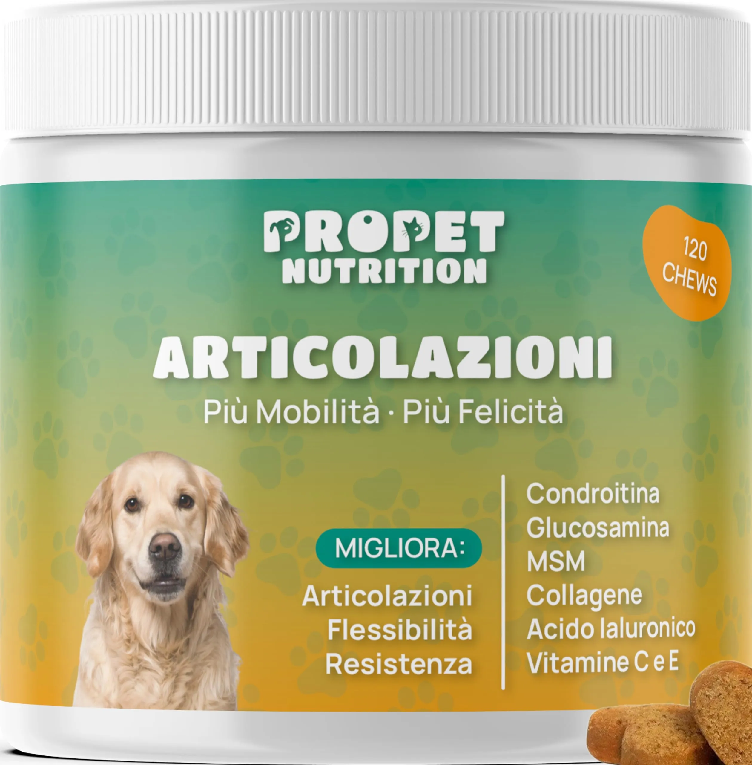 Propet Nutrition Integratore Articolazioni Cani e Gatti