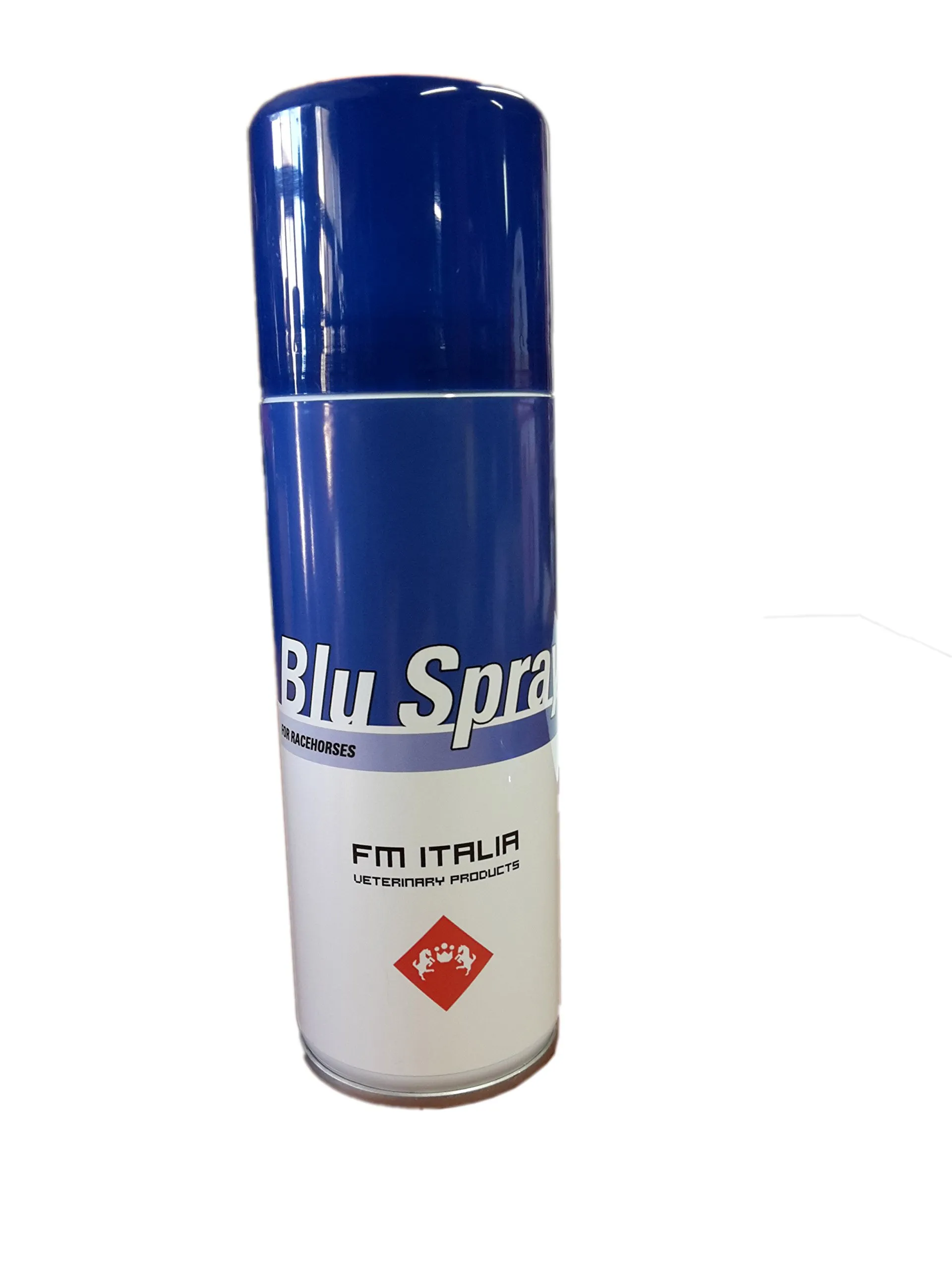 FM Blu Spray Italia Disinfettante per Ferite del Cavallo 200ml