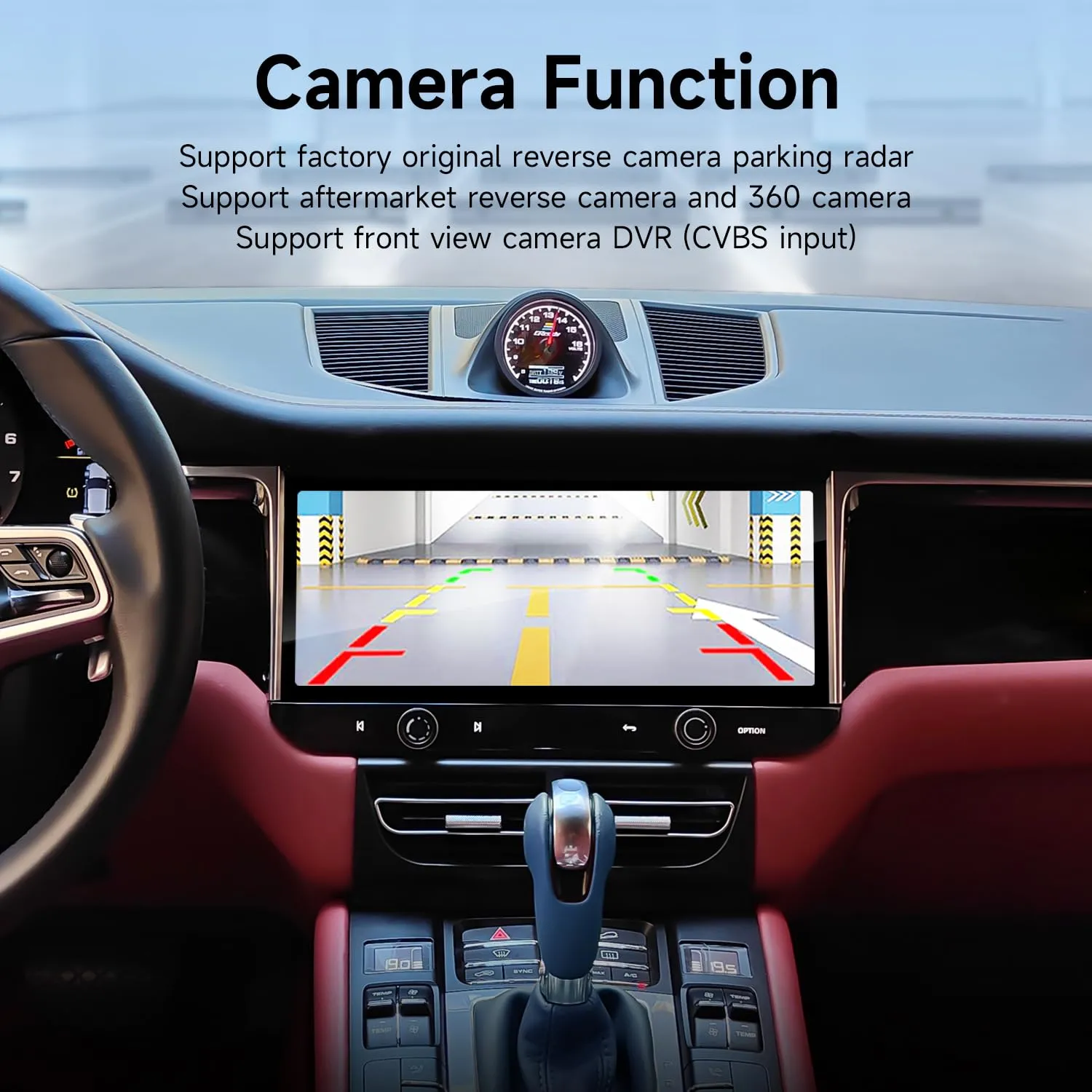 Schermo CarPlay Android Auto per Porsche Macan 2011-2018 12.3" - CTB-PR529LP