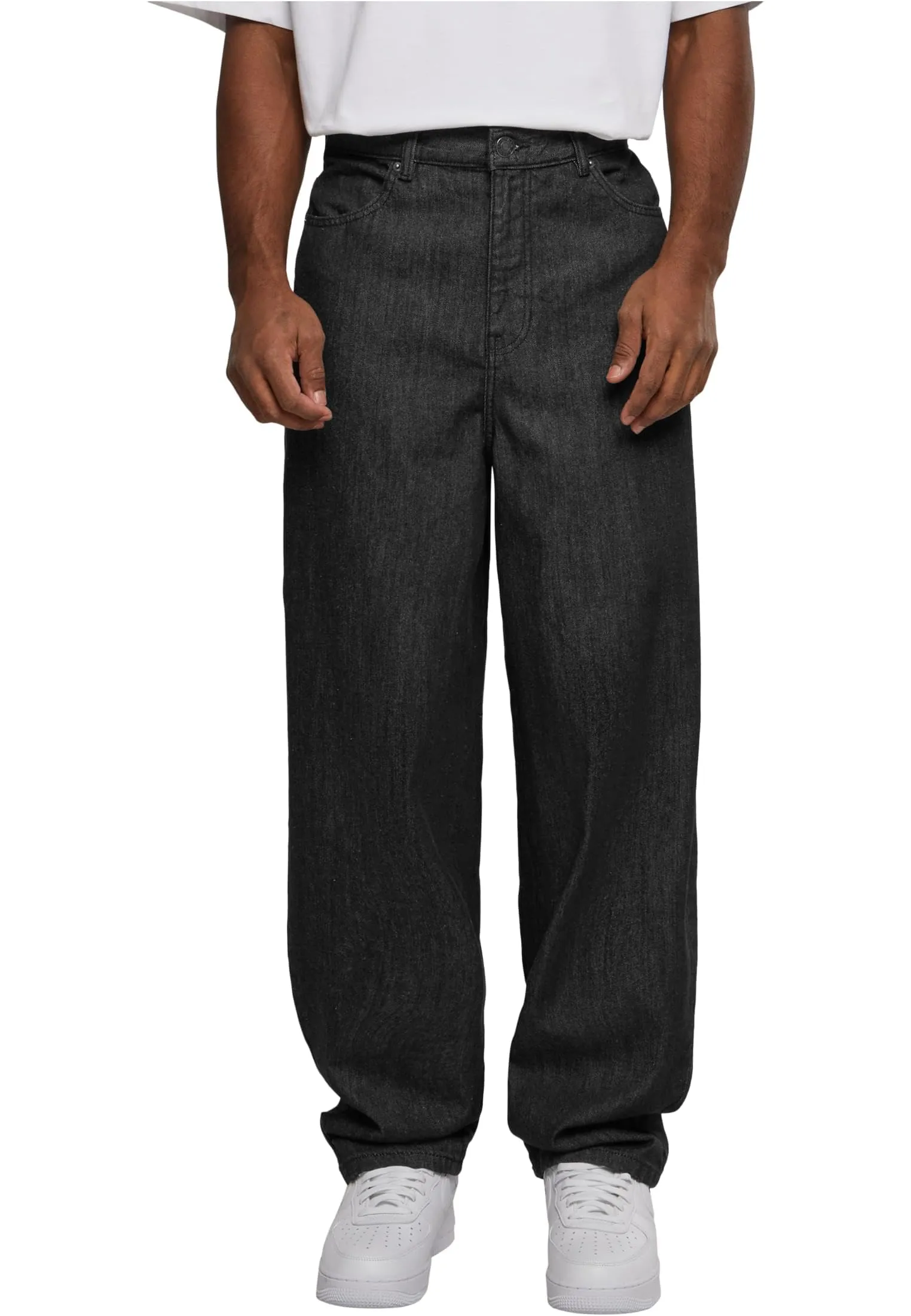 Urban Classics Jeans 90's Black Acid Washed