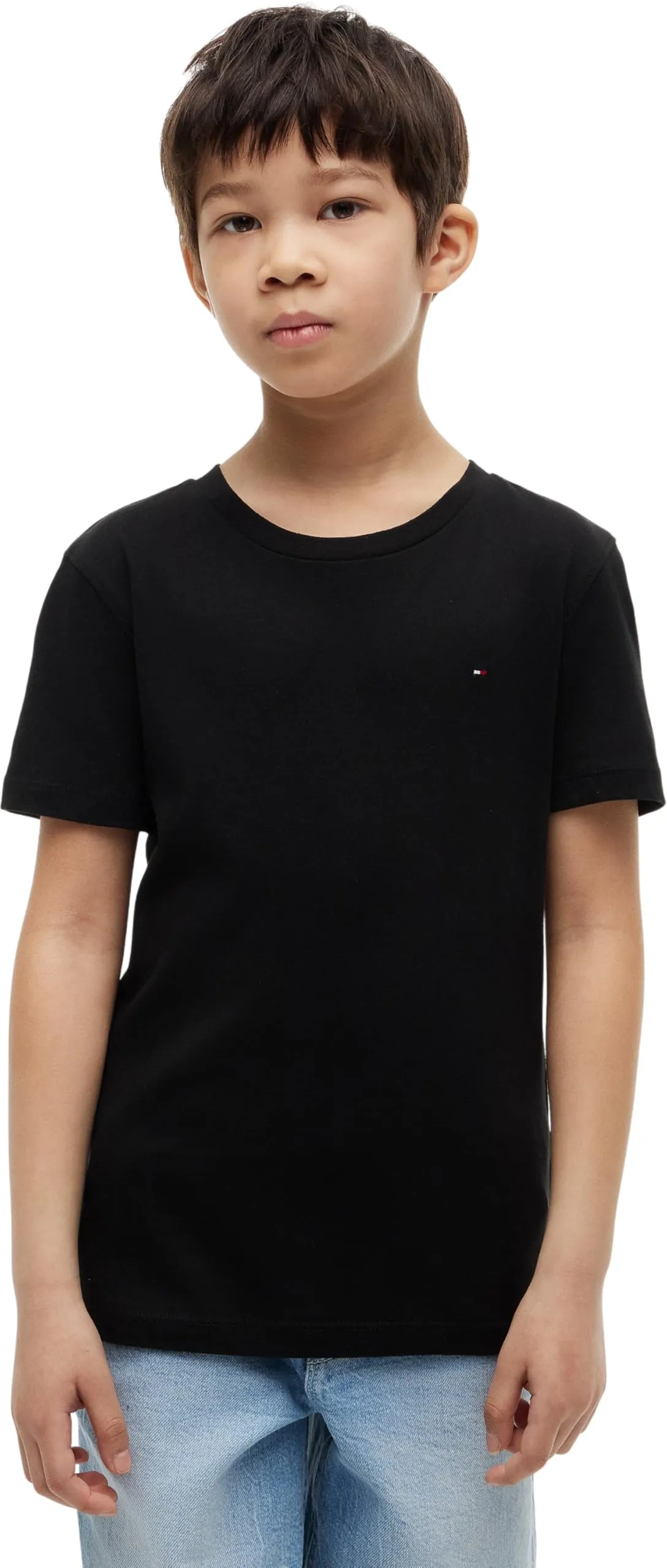 Tommy Hilfiger T-Shirt Bambino Nera - Meteorite, 14 Anni