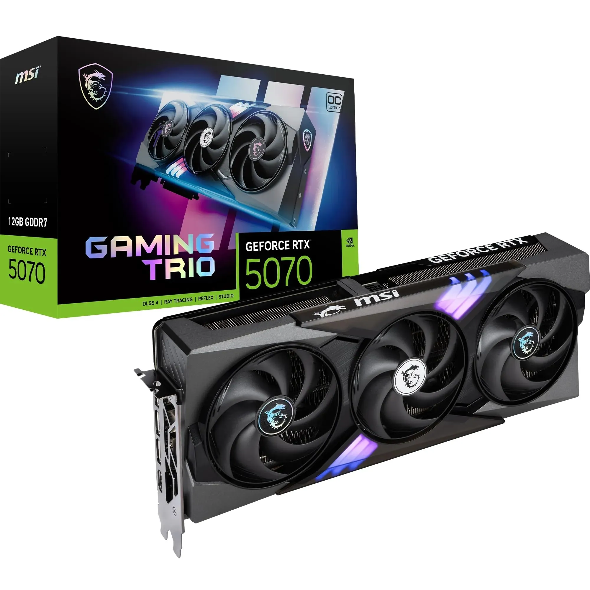 MSI GeForce RTX 5070 12G GAMING TRIO OC