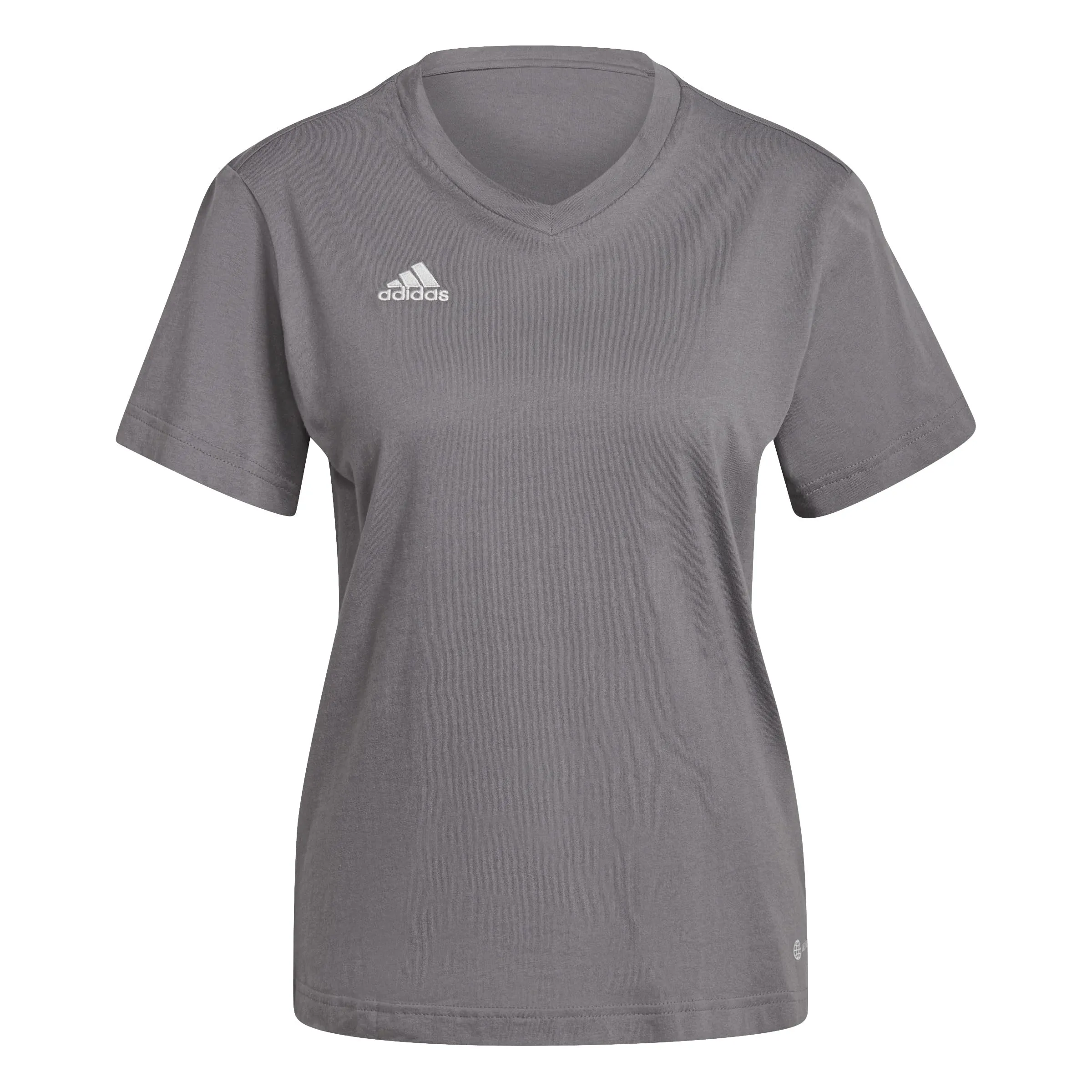 Adidas Entrada 22 T-Shirt Donna Grigio XL