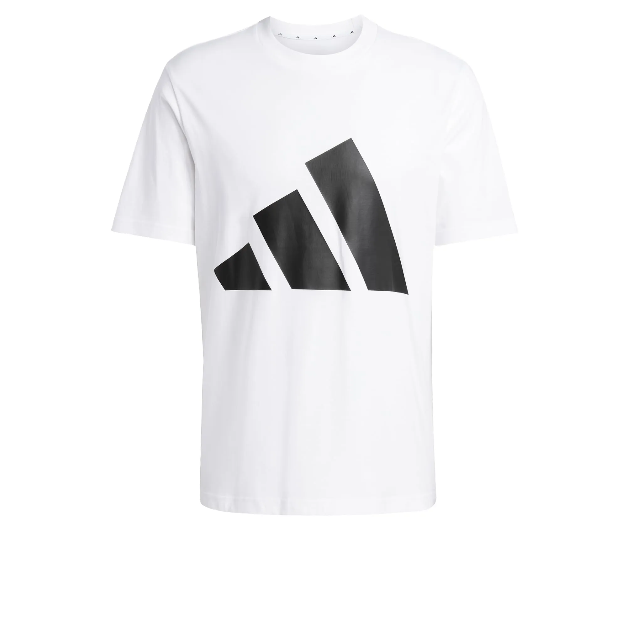 Adidas Essentials Big Logo Single Jersey Tee Bianca/Nera