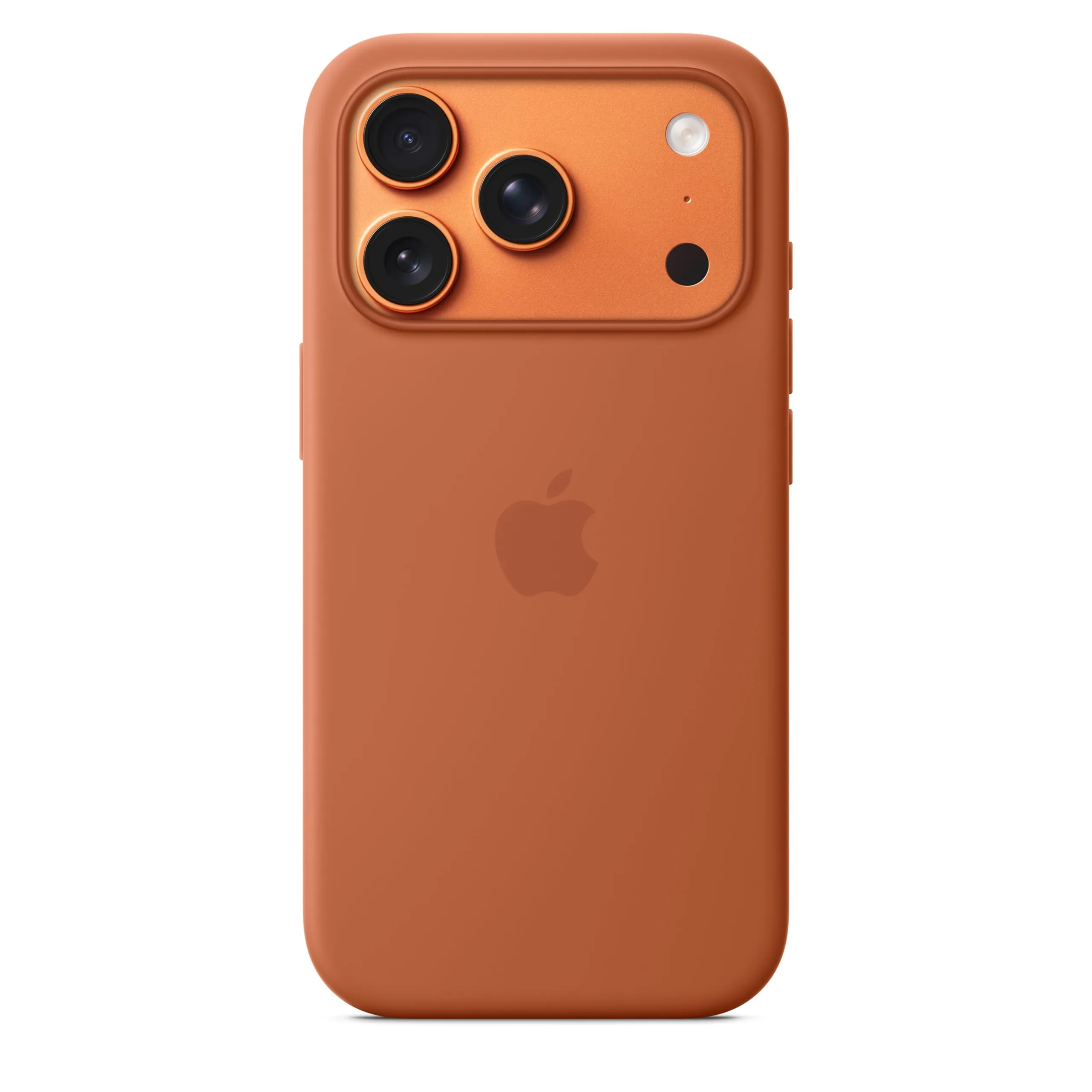 Custodia MagSafe in silicone per iPhone 17 Pro - Terracotta