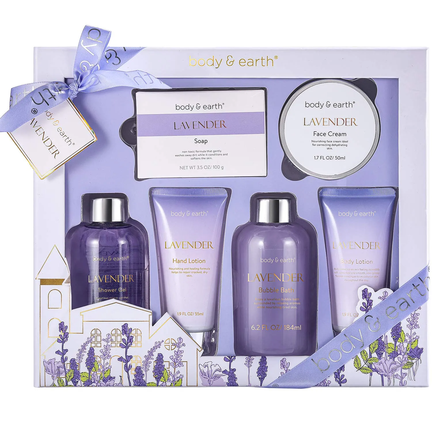 Body & Earth Set Crema Regalo Donna Mamma 5 PCS